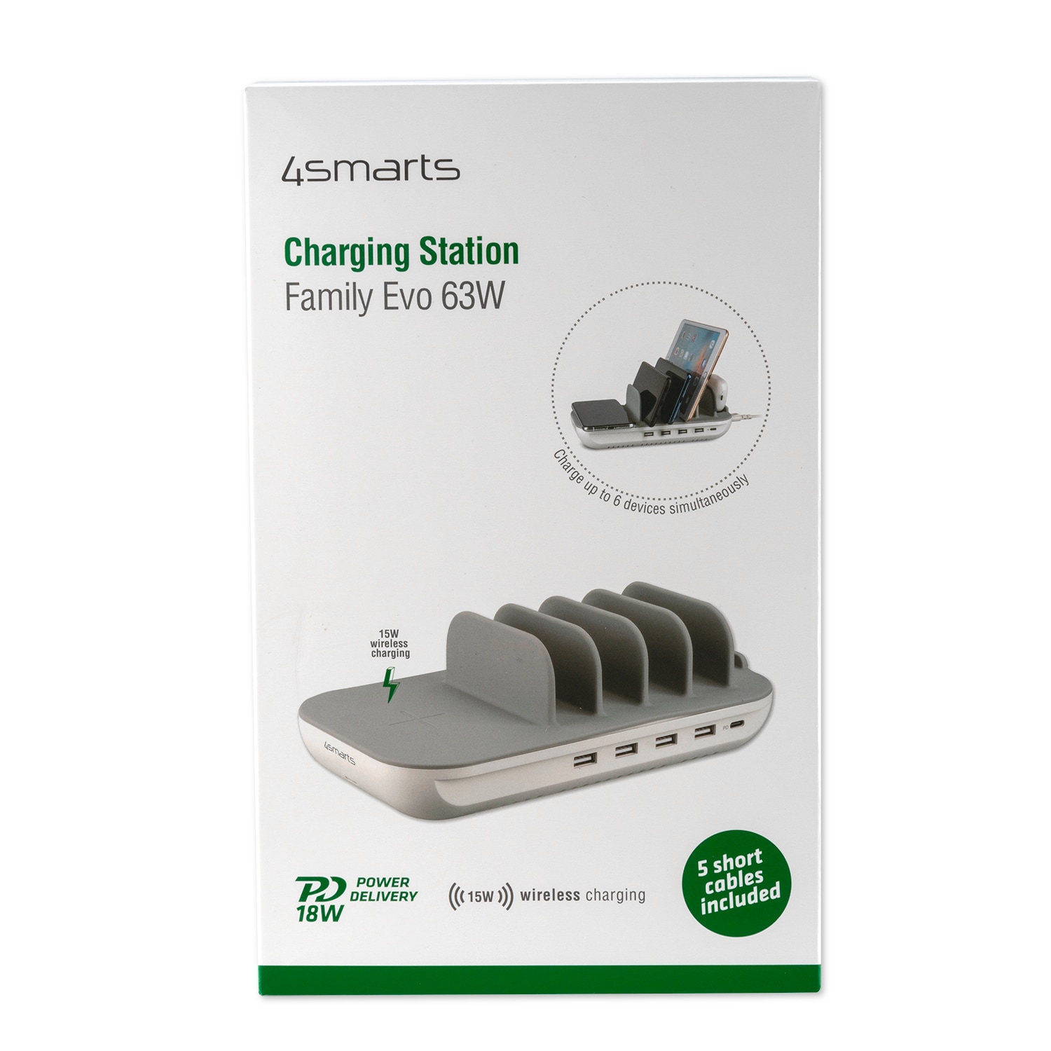 4smarts Ladestation »Ladestation Family Evo 63 W«