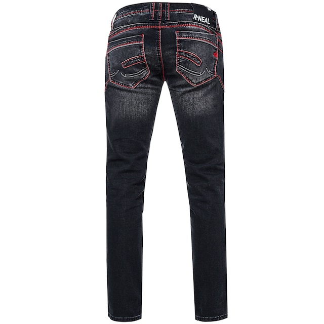 Rusty Neal Straight-Jeans »RUBEN 45«, mit trendigen Kontrastnähten ▷  bestellen | BAUR