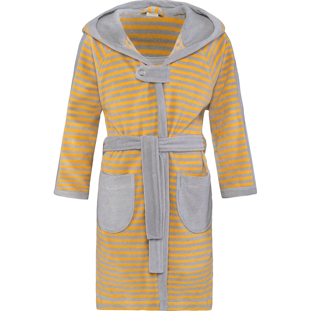 Esprit Kinderbademantel »Little Stripped Hoody«, (1 St.)