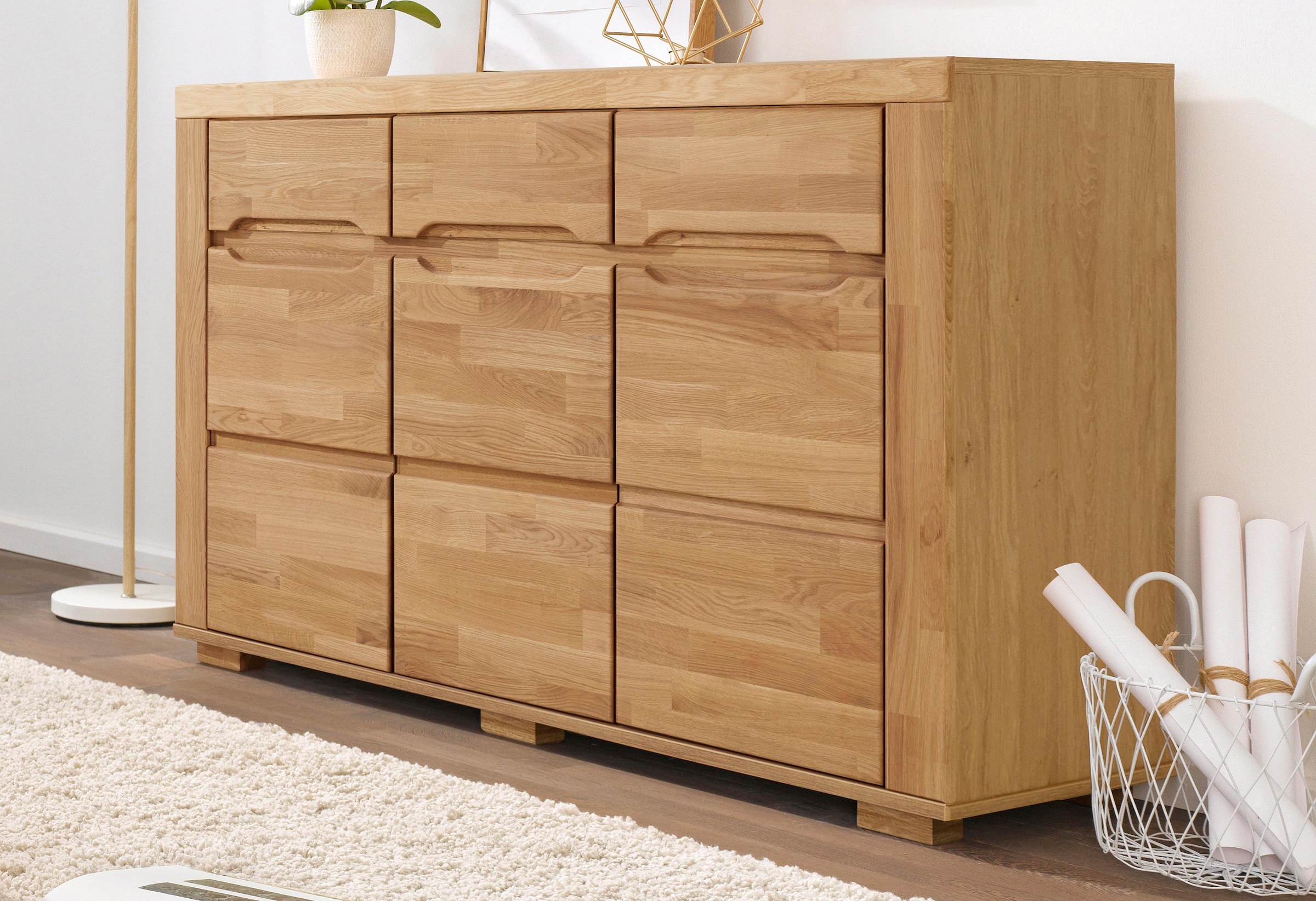 Woltra Sideboard »Denis«, Breite 140 cm | BAUR