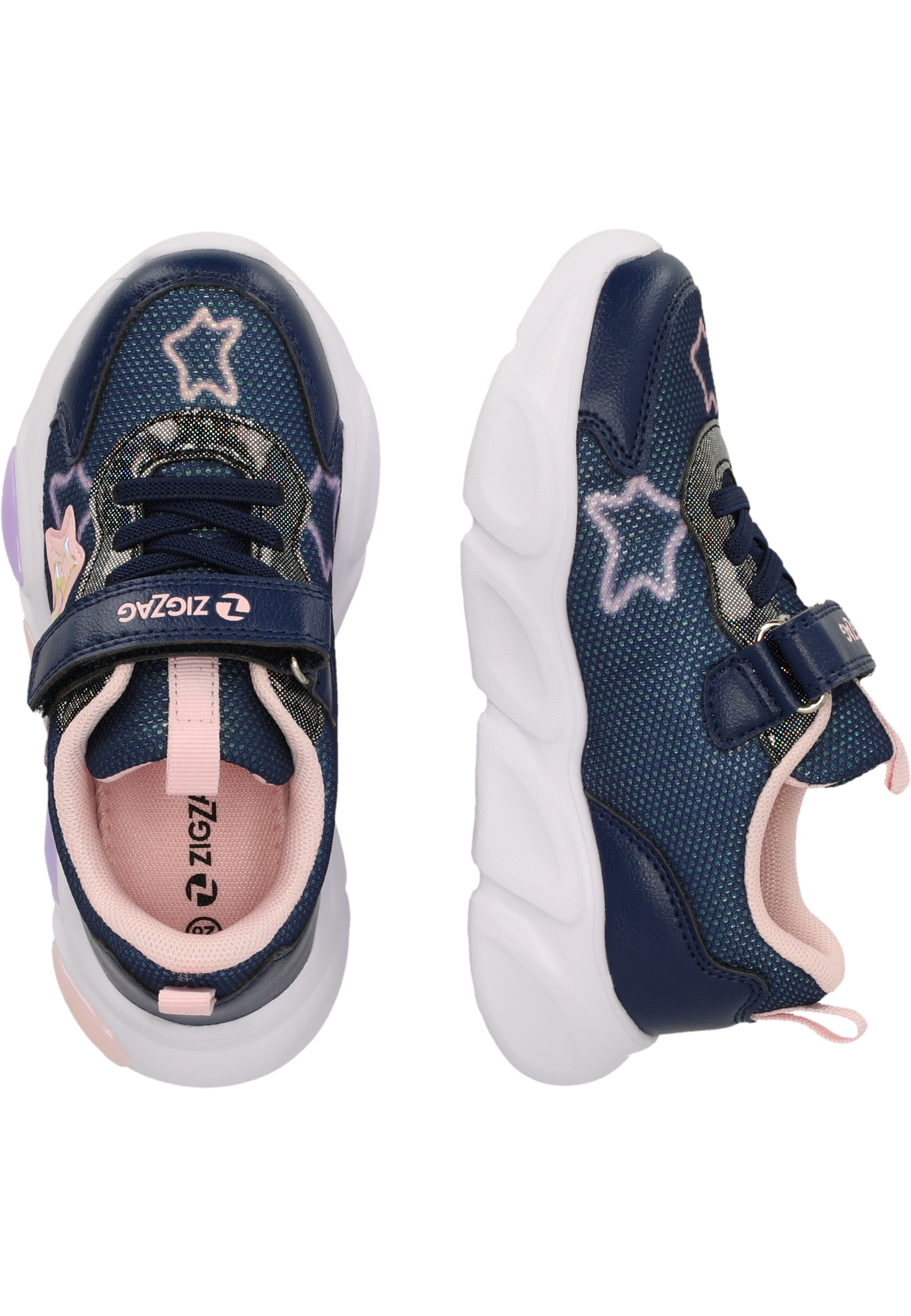 ZIGZAG Sneaker »Fiora«  mit stylischen bunten Blinklichtern