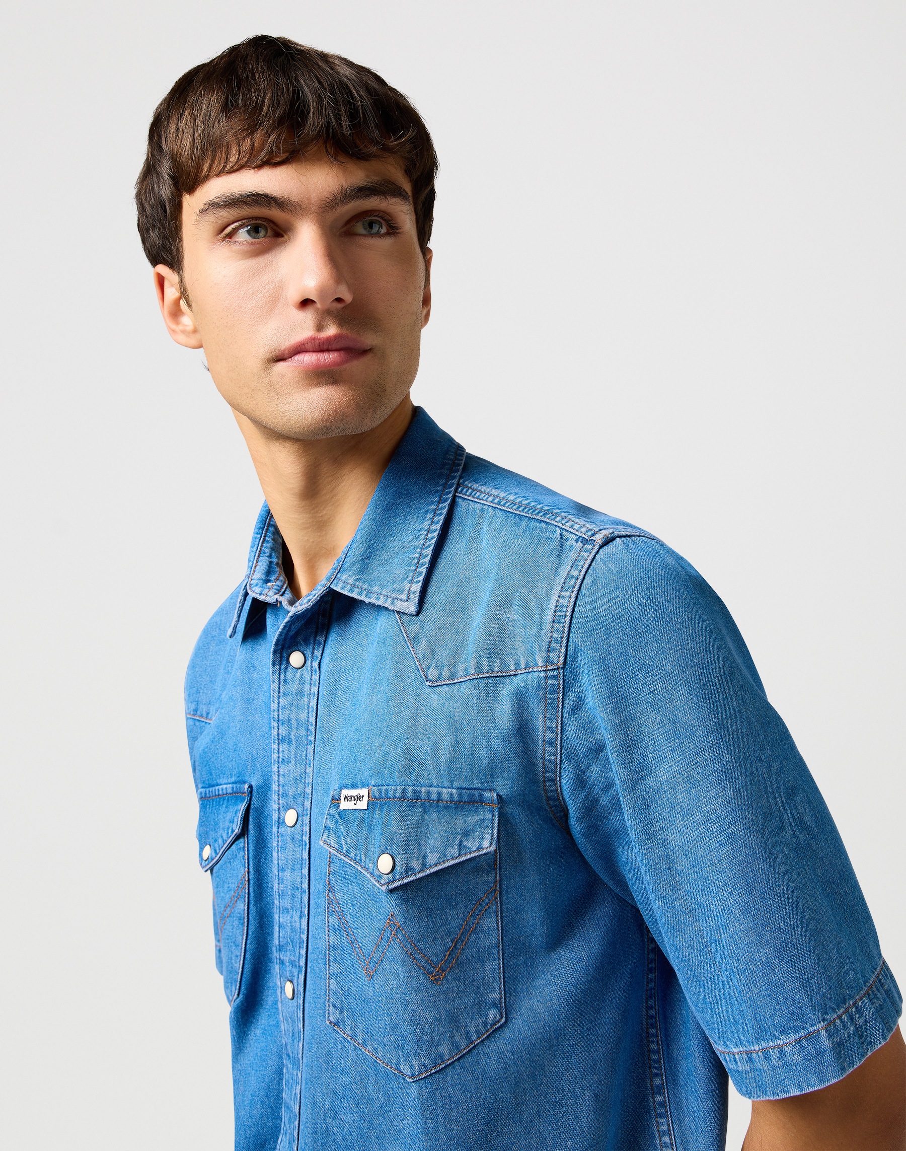 Thumbnail - Wrangler Kurzarmhemd "Western"