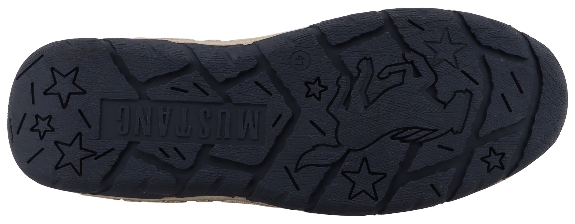 Mustang Shoes Slipper »Benedetto«  Freizeitschuh, Halbschuh, Slipper mit seitlichem Reißverschluss