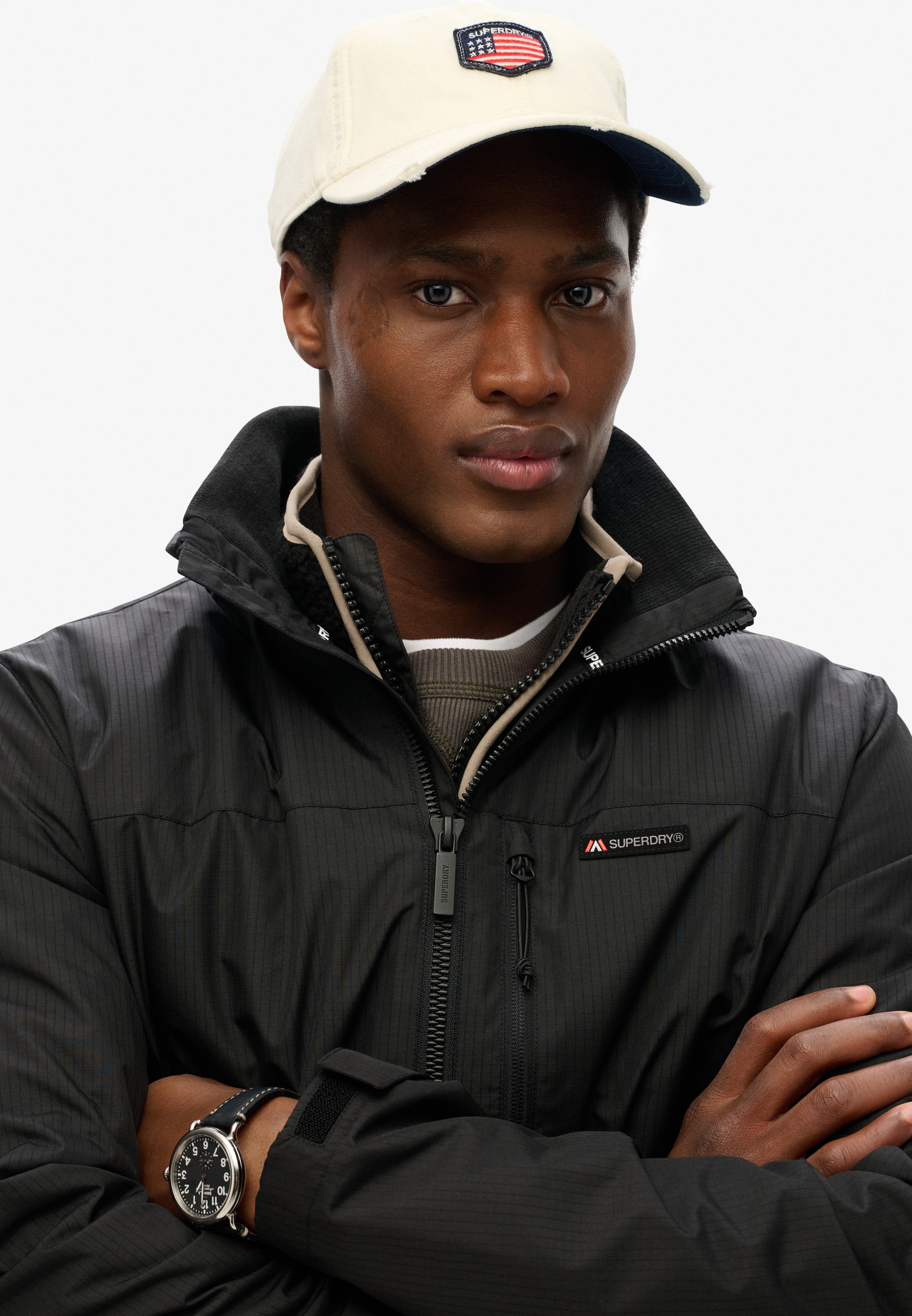 Superdry Outdoorjacke »NON HOOD LOGO WINDBREAKER«