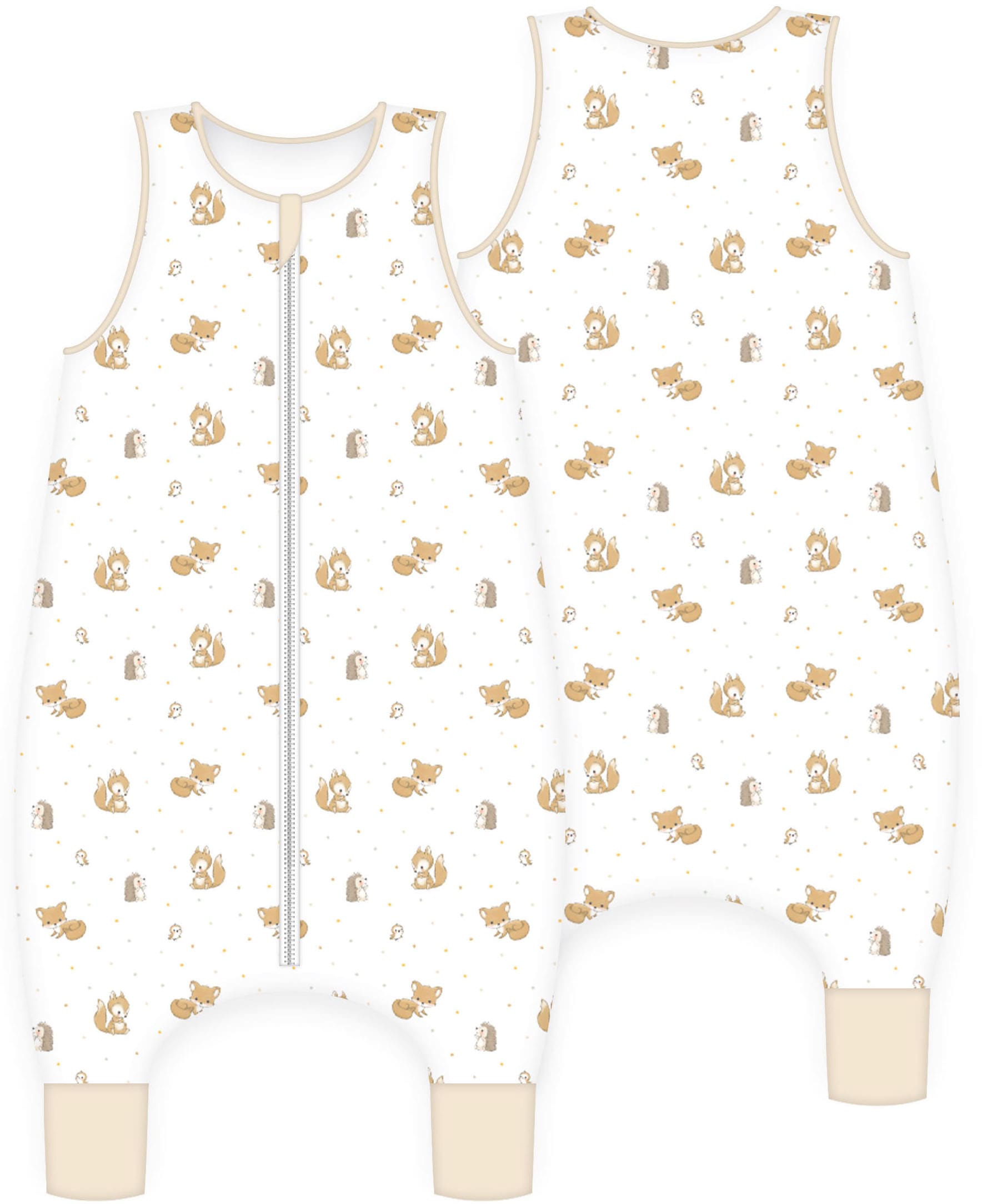 Baby Best Schlafoverall "Waldfreunde Schlafoverall 70cm" 1 tlg.