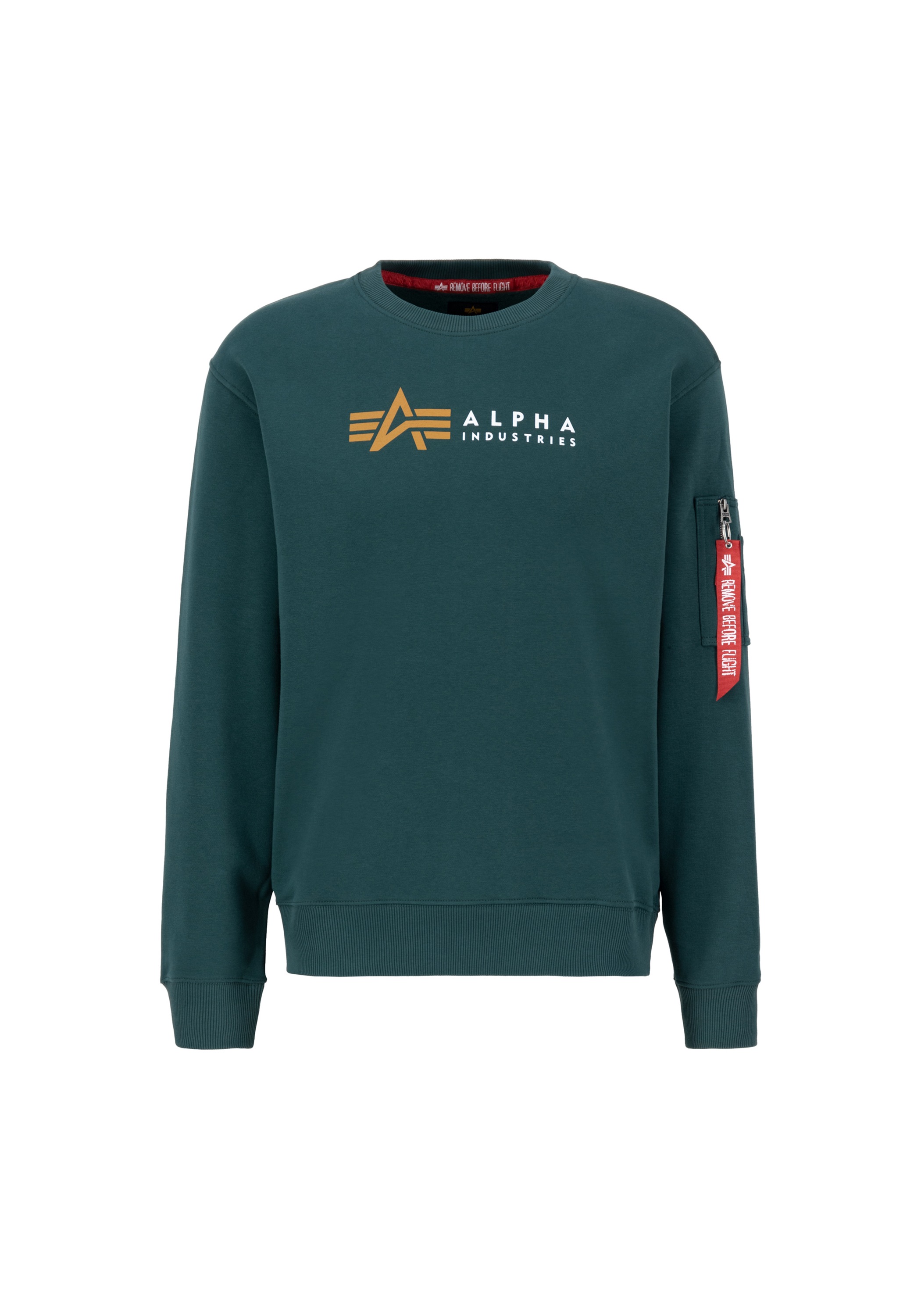 Alpha Industries Sweater "Alpha Industries Men - Sweatshirts Alpha Label Sweater"