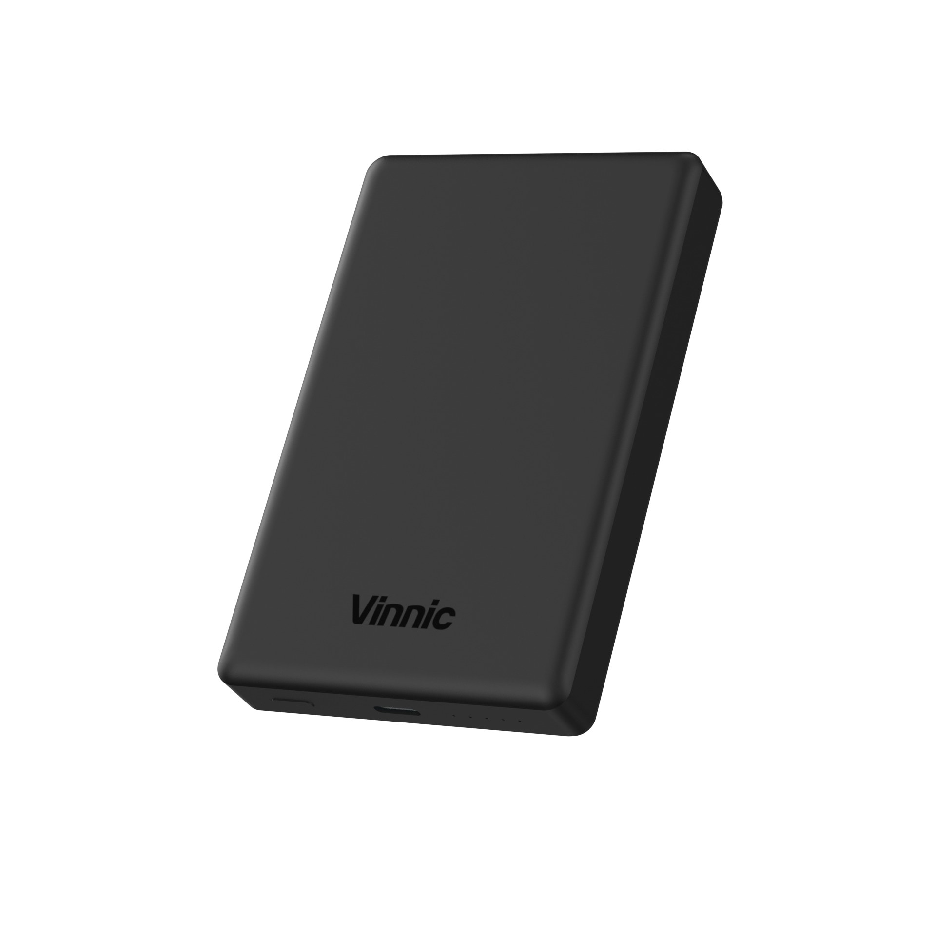 Vinnic Powerbank »Cardinal Peak 2 10.000mAh 20W«, Vinnic Cardinal Peak 2 10000mAh Magnetic Powerbank, Black, 10000 mAh