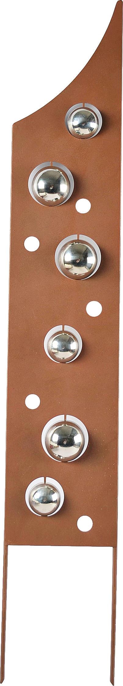 locker Deko-Windrad 99 BAUR hoch Bubbles«, in cm »Rusty Rostoptik, | Materialmix, bestellen