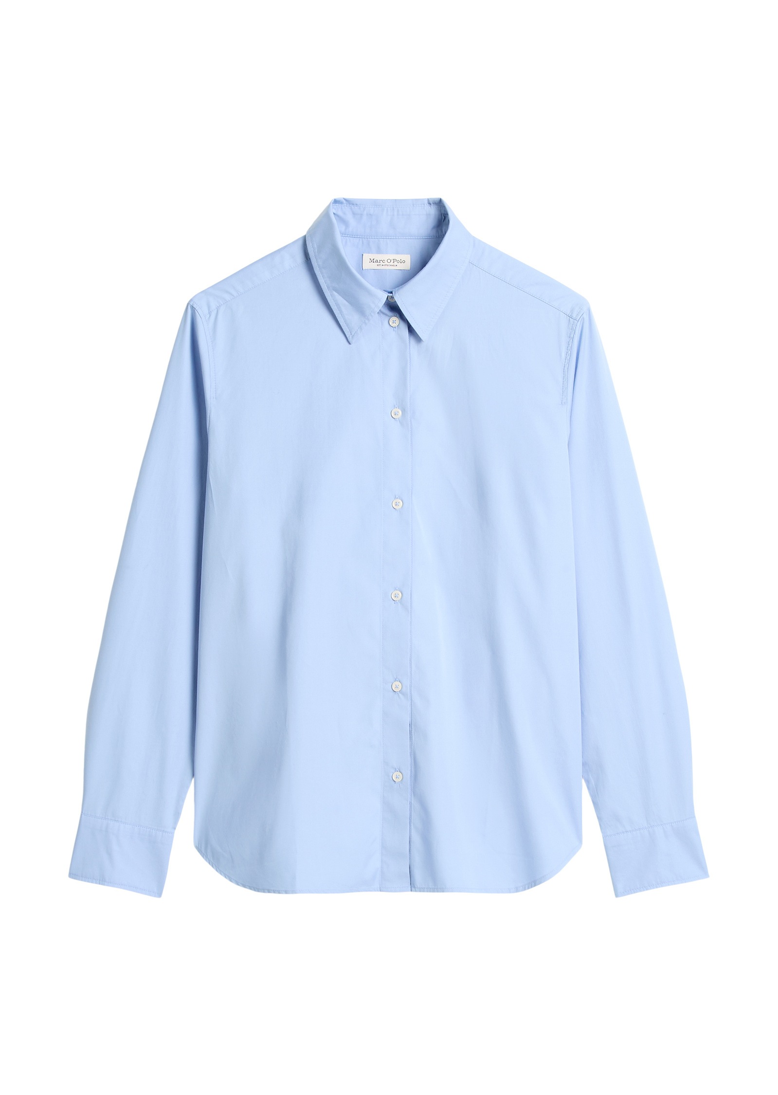 Marc O'Polo Langarmbluse »aus Baumwoll-Premium-Popeline«