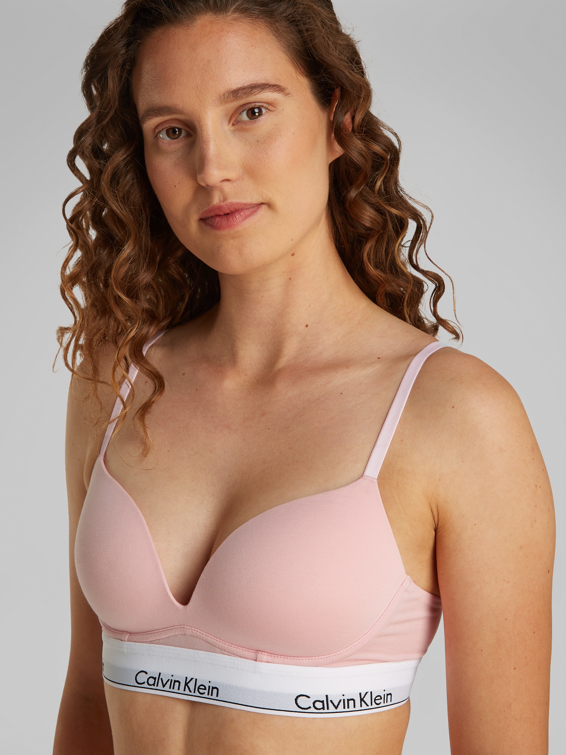 Calvin Klein Underwear Push-up-BH »PLUNGE PUSH UP«, mit Logobund