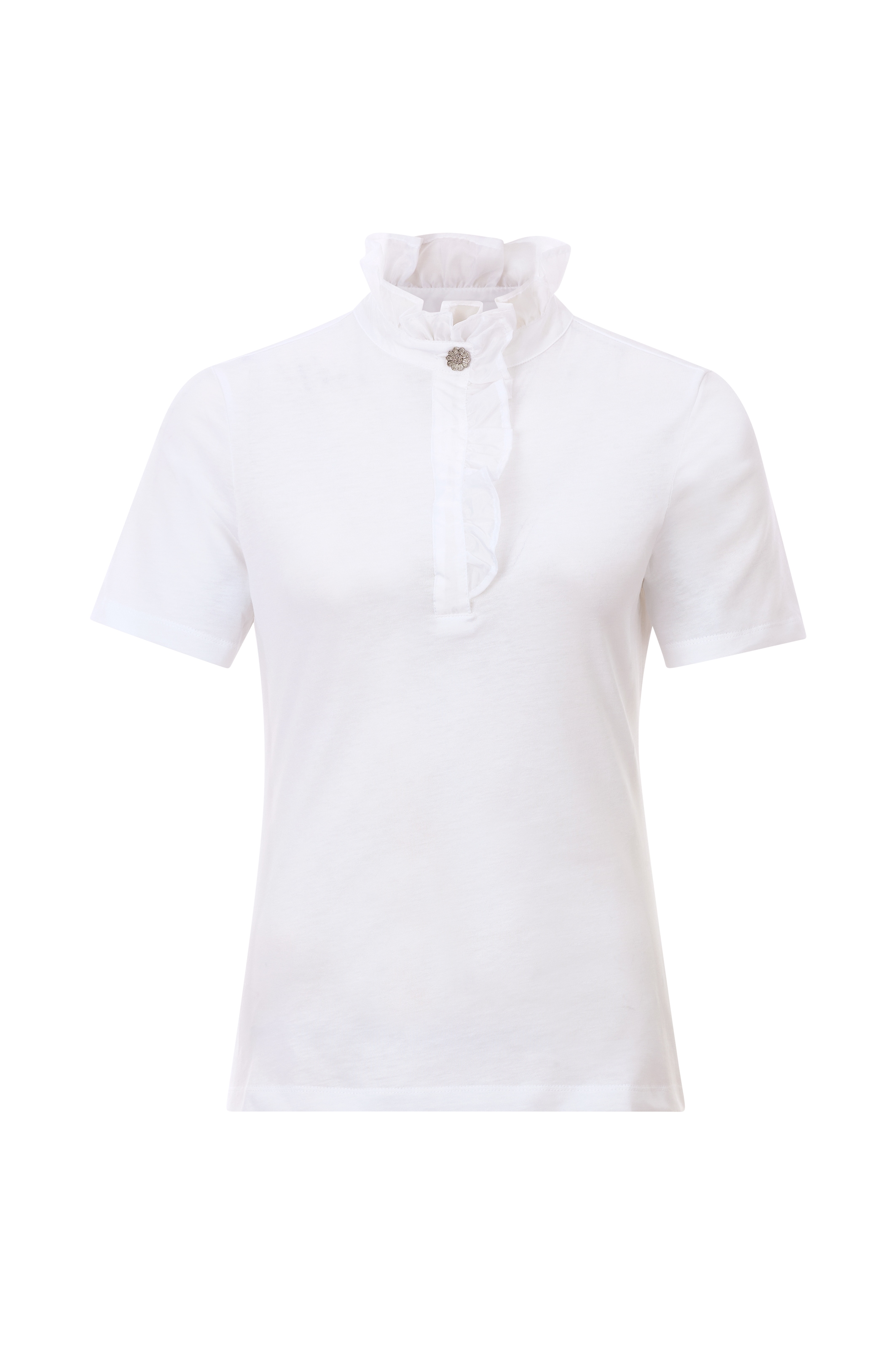 RICHROYAL Blusenshirt, Mit gerüschtem Kragen