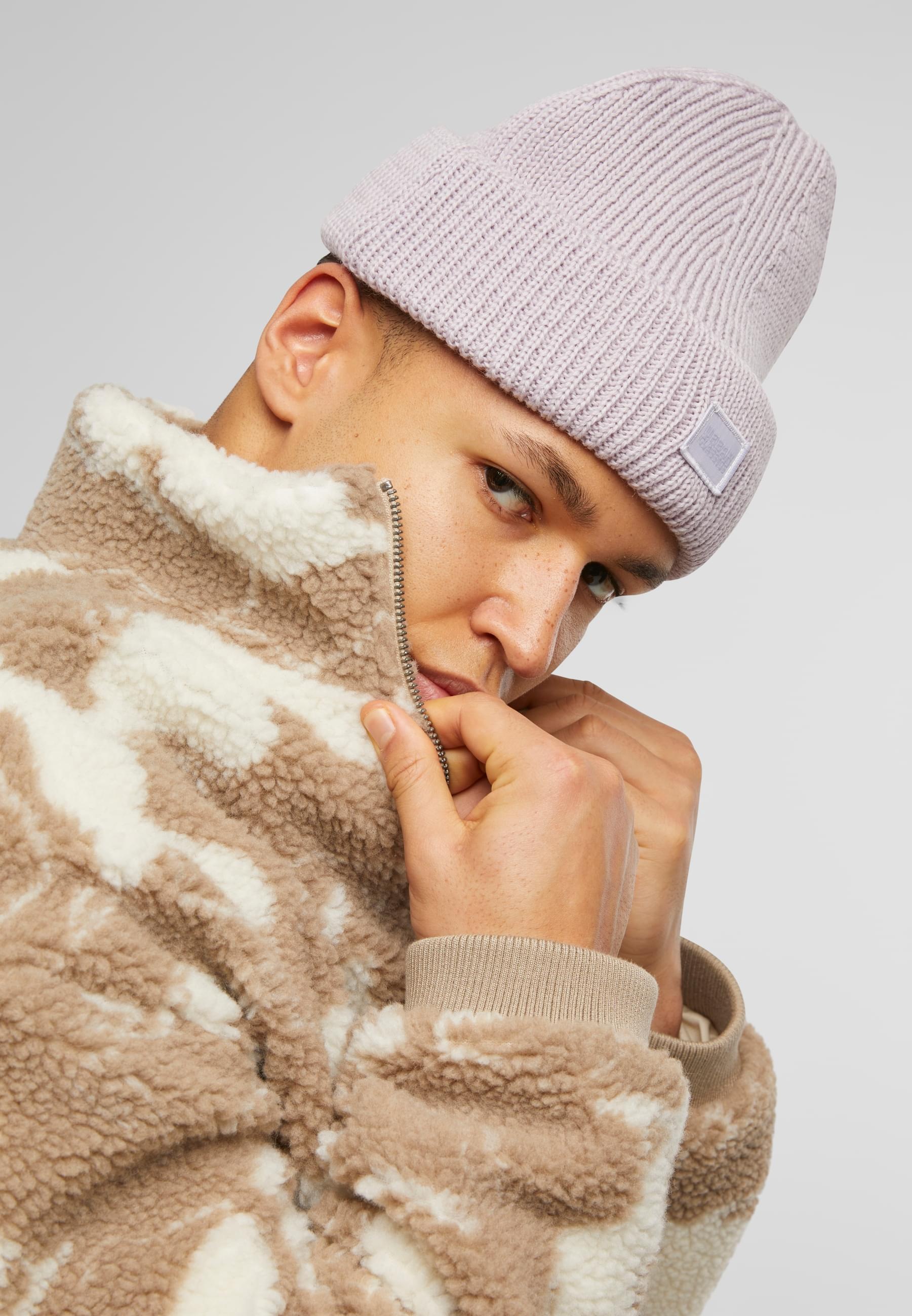 URBAN CLASSICS Beanie »Urban Classics Unisex Knitted Wool Beanie«, (1 St.)