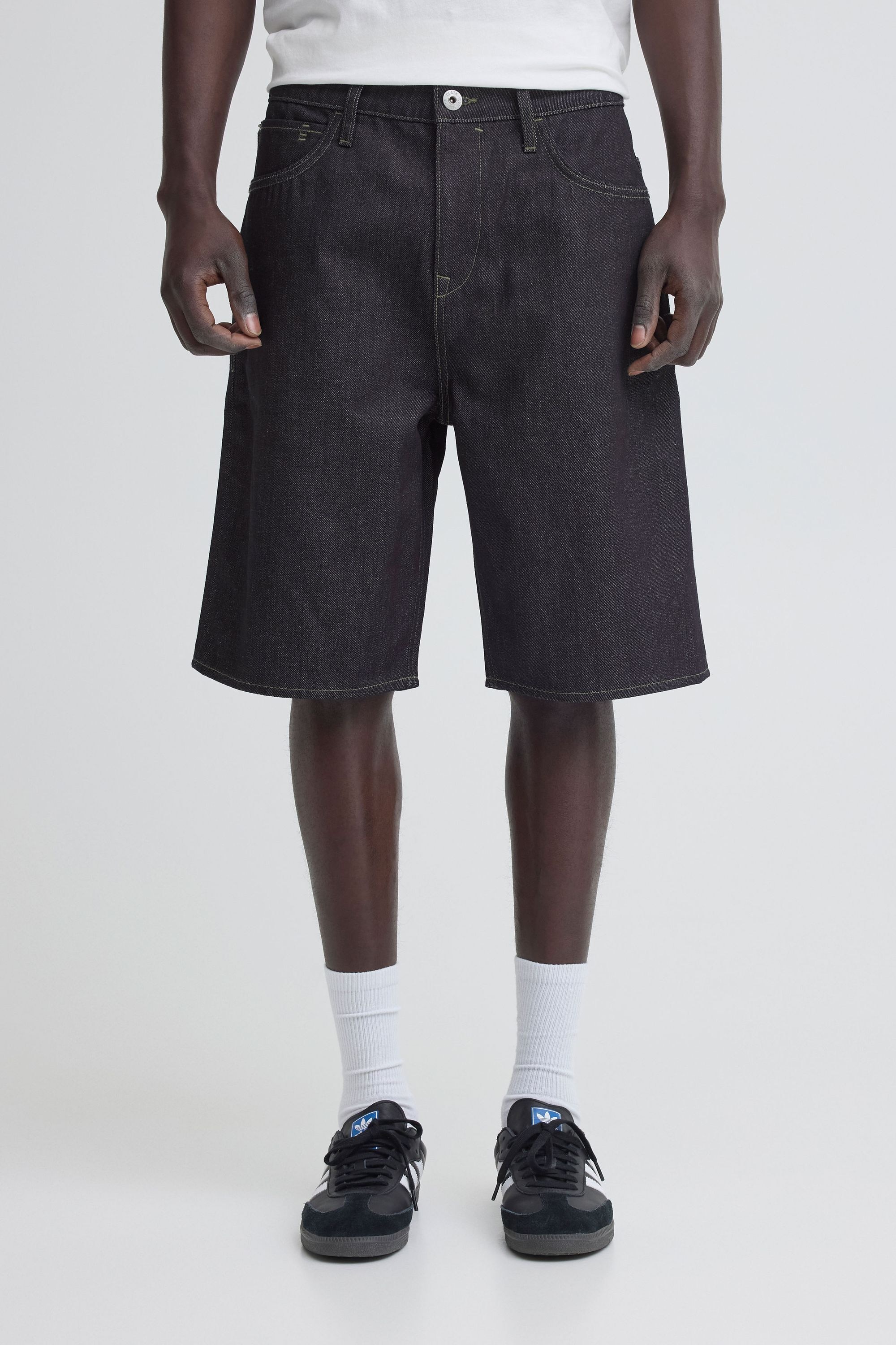 Blend Bermudas "BHBreeze Loose Fit" Weite Jeans-Shorts mit Gürtelschlaufen günstig online kaufen