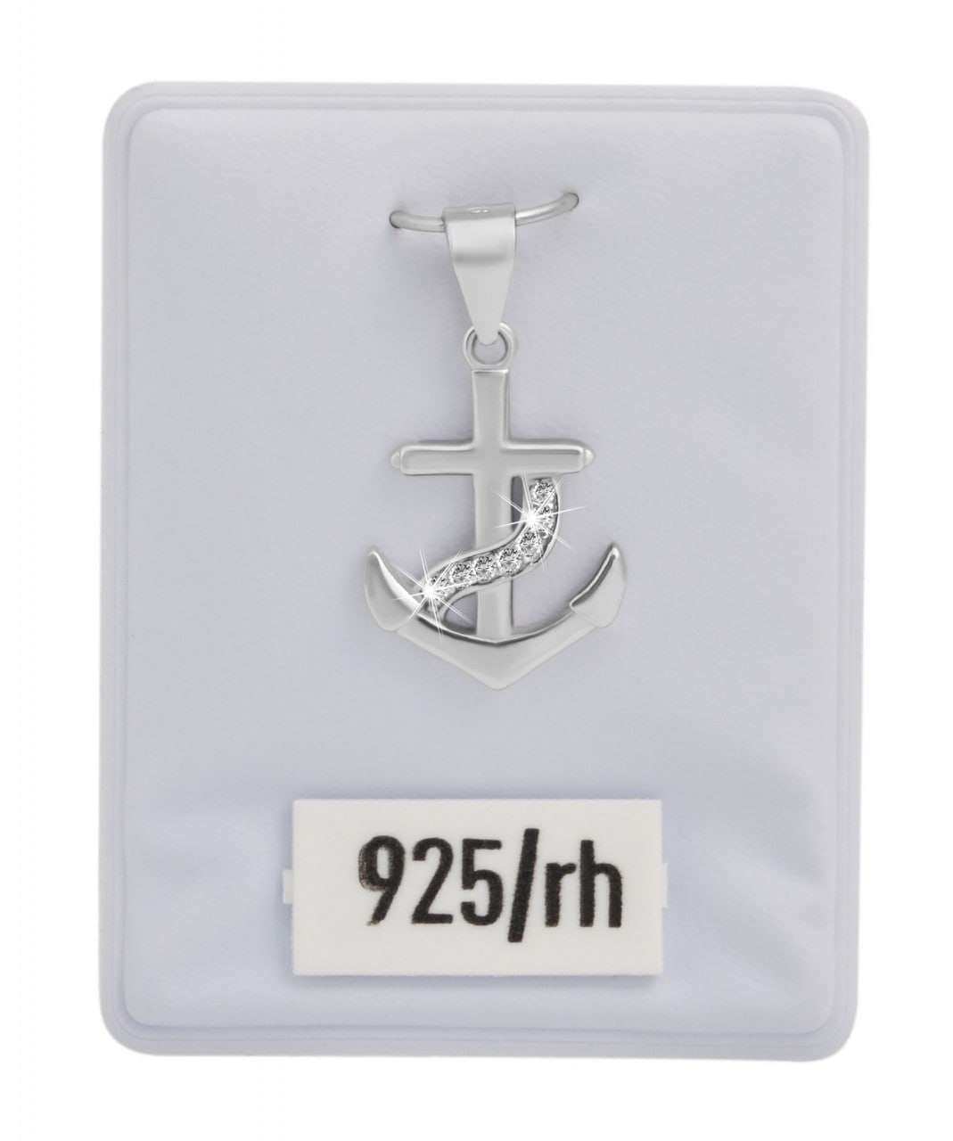 Adelia´s Kettenanhänger »Neuheit 2025 - stylischer Anker Anhänger aus 925 Sterling Silber«