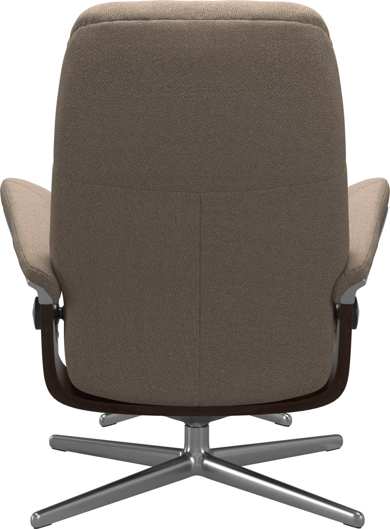 Stressless® Fußhocker »Consul«, mit Cross Base, Größe S, M & L, Holzakzent Braun
