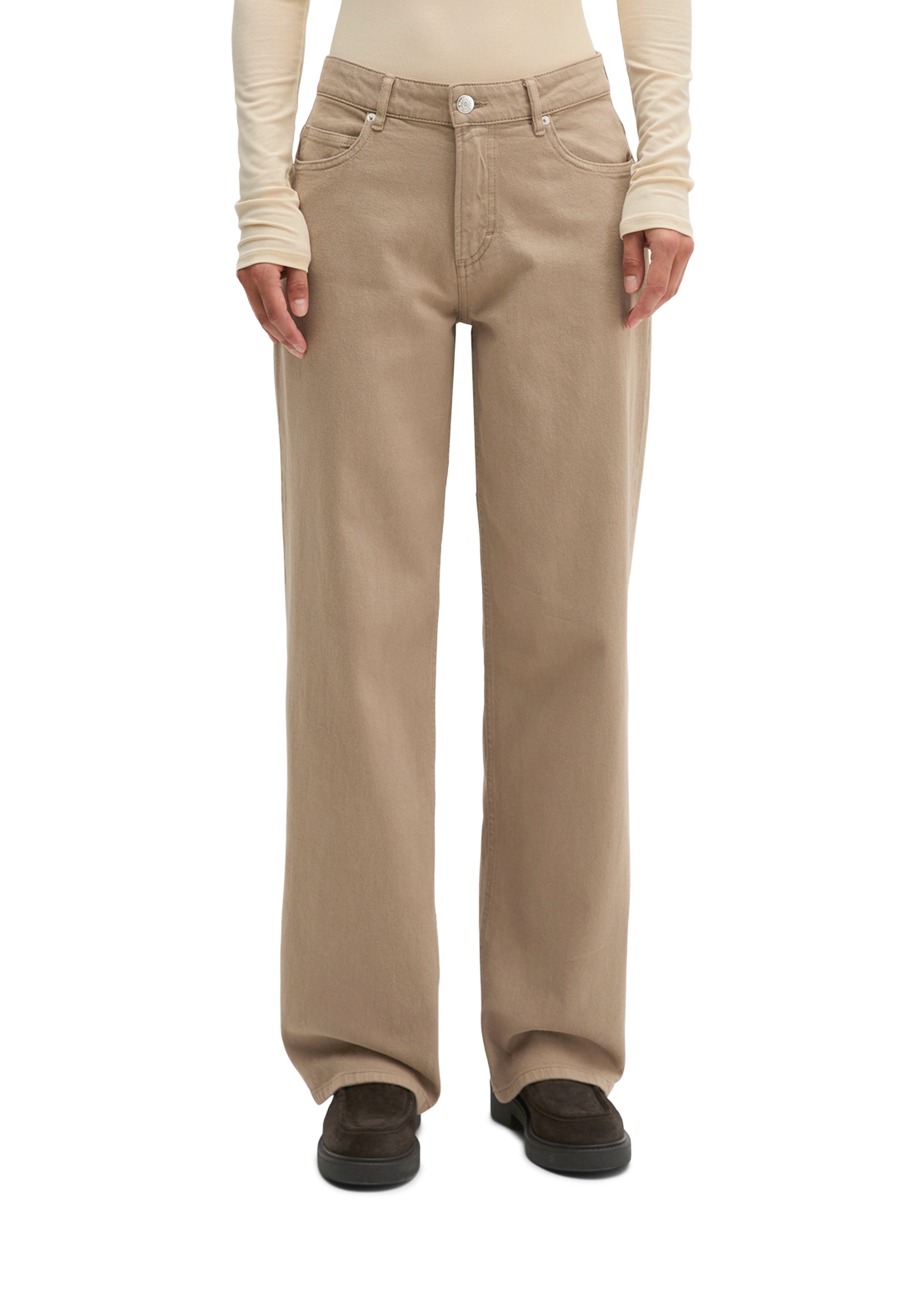 Marc OPolo Weite Jeans "aus Organic Cotton-Mix"