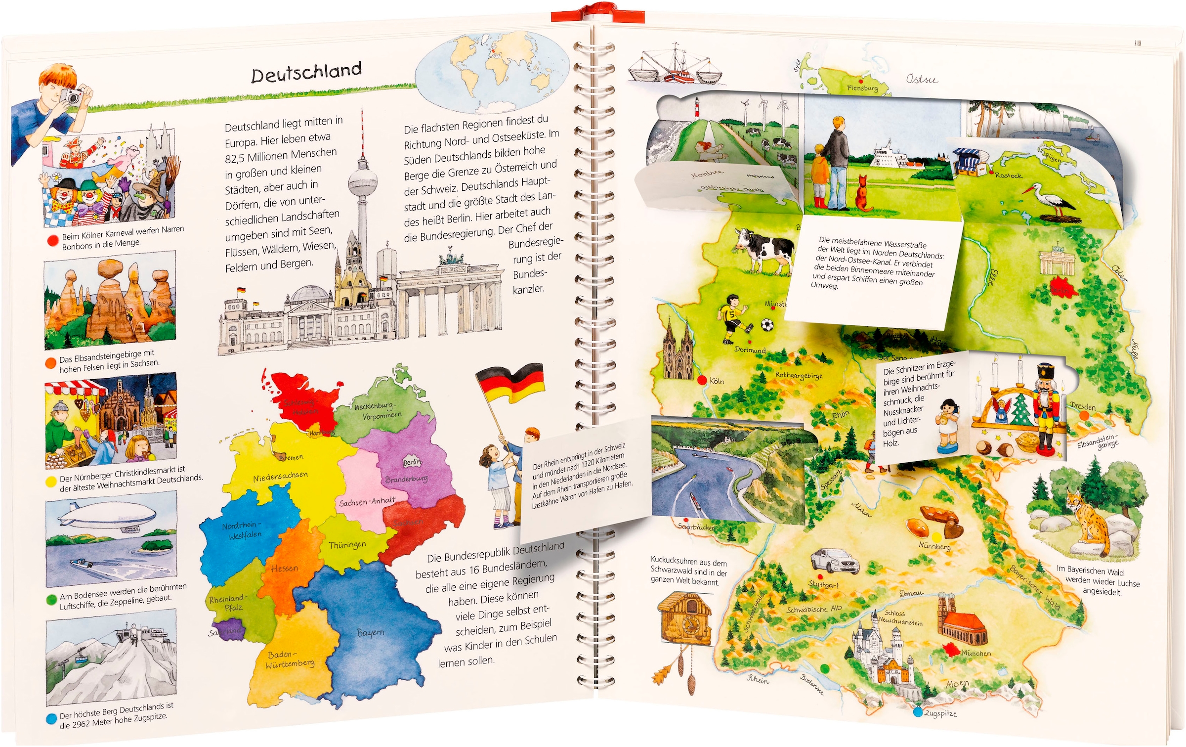 Ravensburger Buch »Wieso? Weshalb? Warum?, Mein erster Weltatlas«