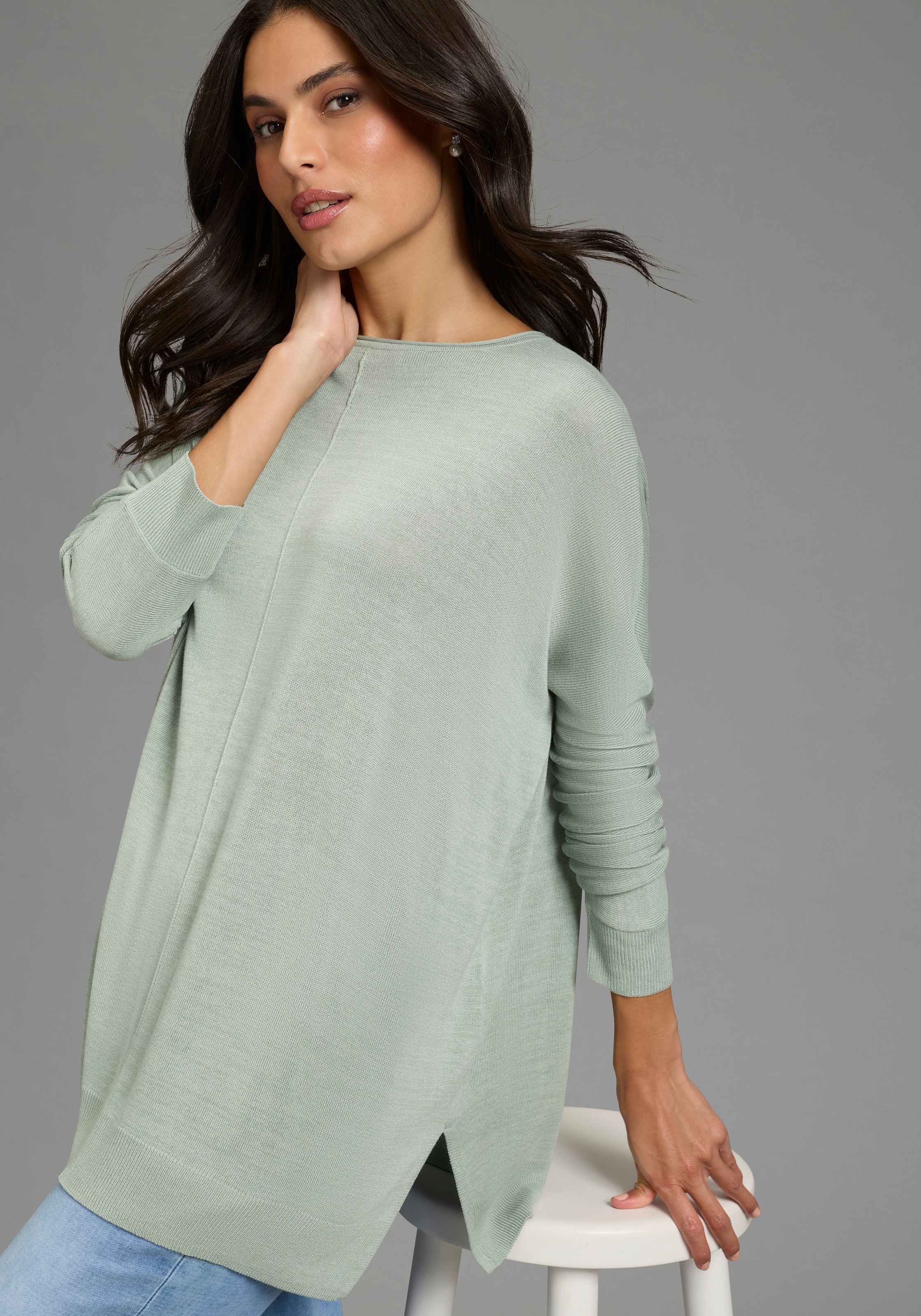 Thumbnail - Flashlights Strickpullover mit lockerem, modernem Schnitt