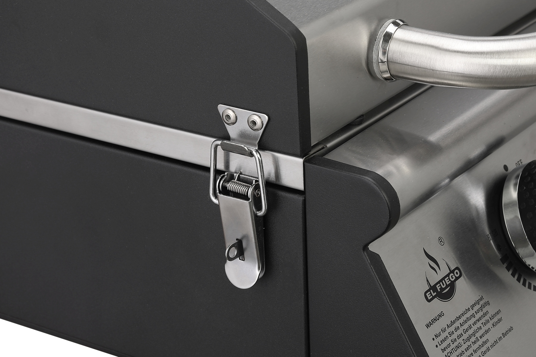 El Fuego Gasgrill »Jesolo« 6 kW (2 Brenner je 3 kW), mit Piezozündung
