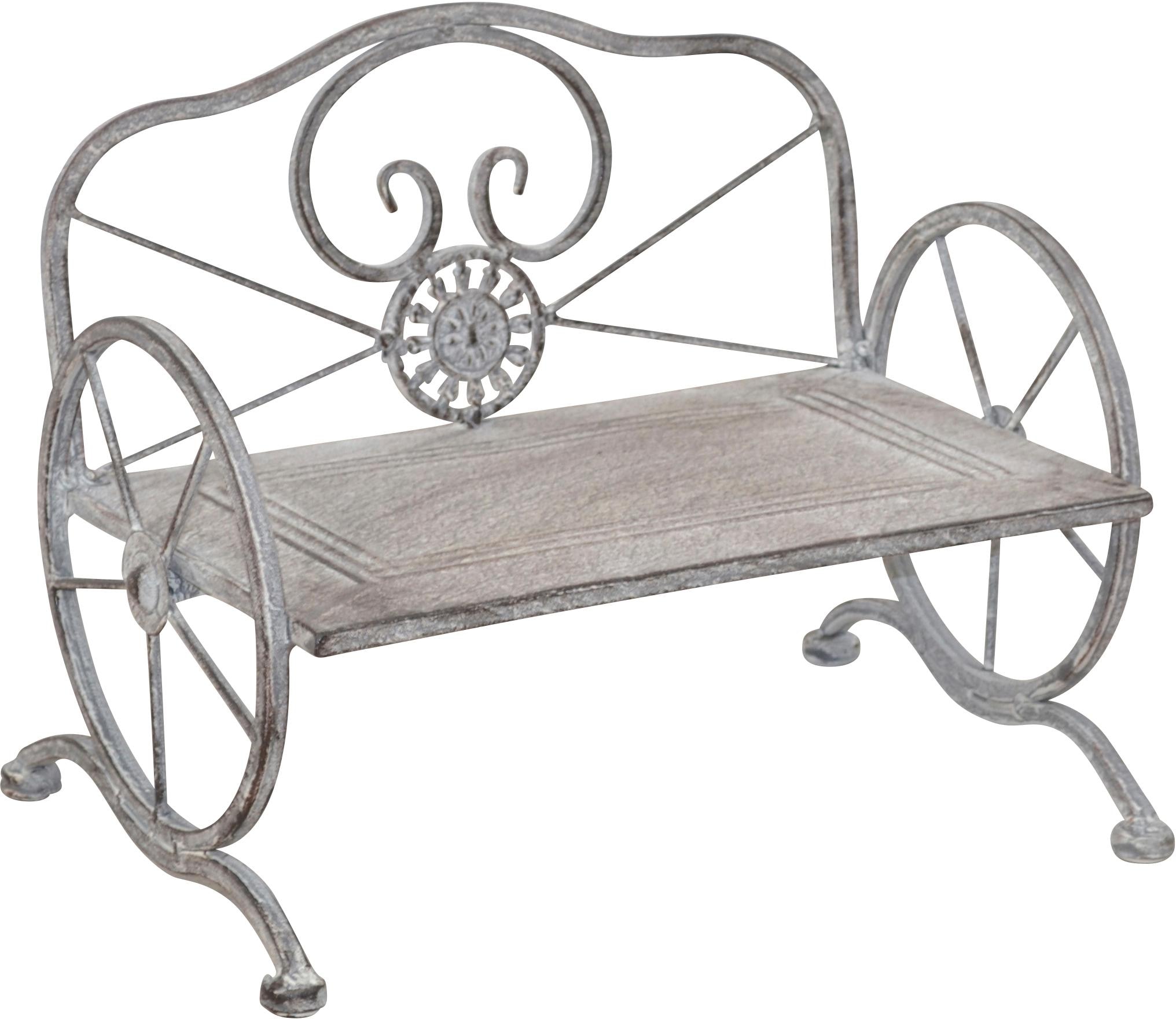 HOFMANN LIVING AND MORE Dekoobjekt "Blumenbank" Blumenständer, Pflanzenhocker aus Metall