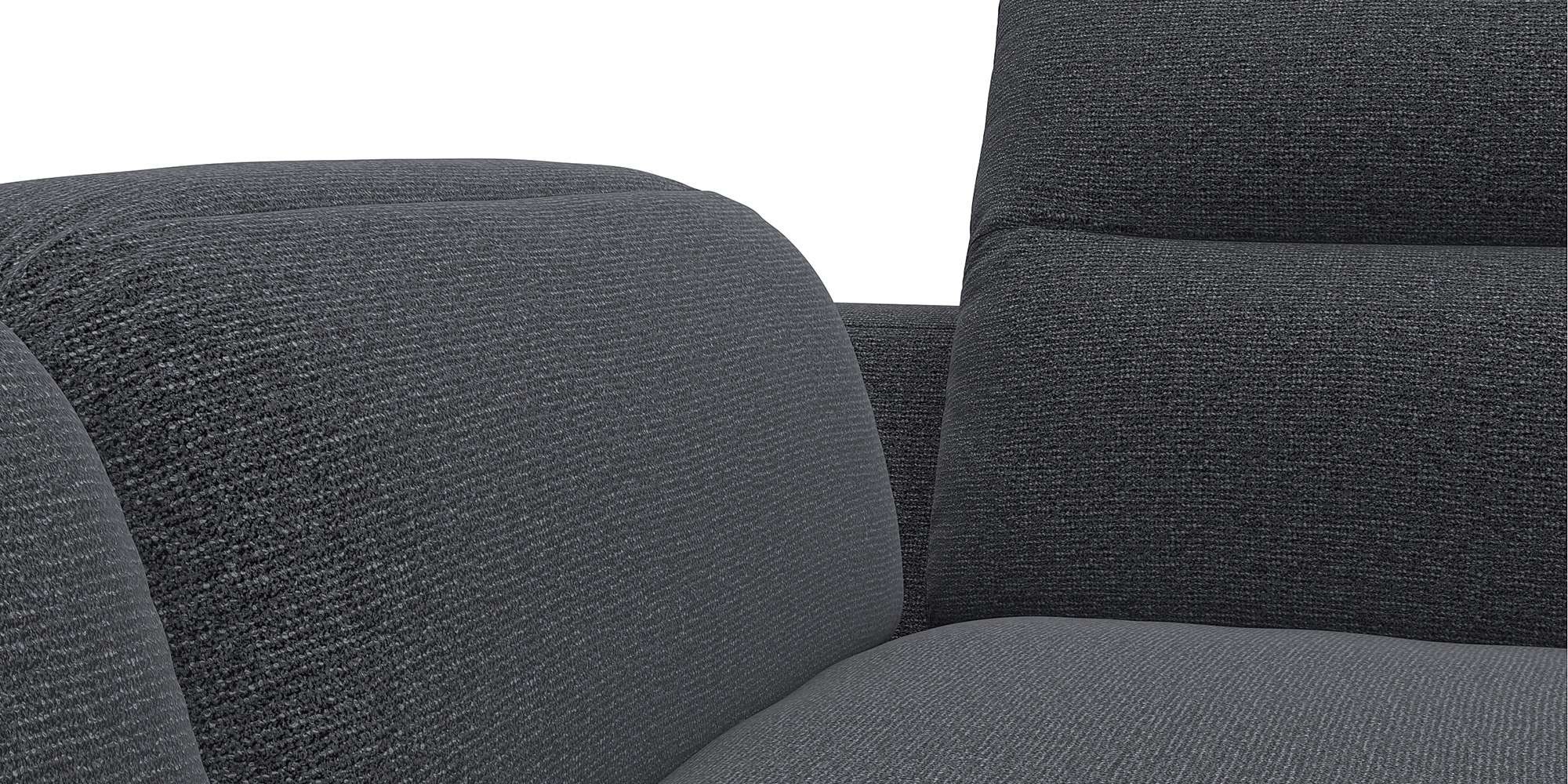 FLEXLUX Ecksofa »Salino, Funktionssofa mit Ottomane, Relaxsofa, Ecksofa«, Sofa mit Arm- und Kopfteil-Verstellungen, Kaltschaum & Stahl-Wellen