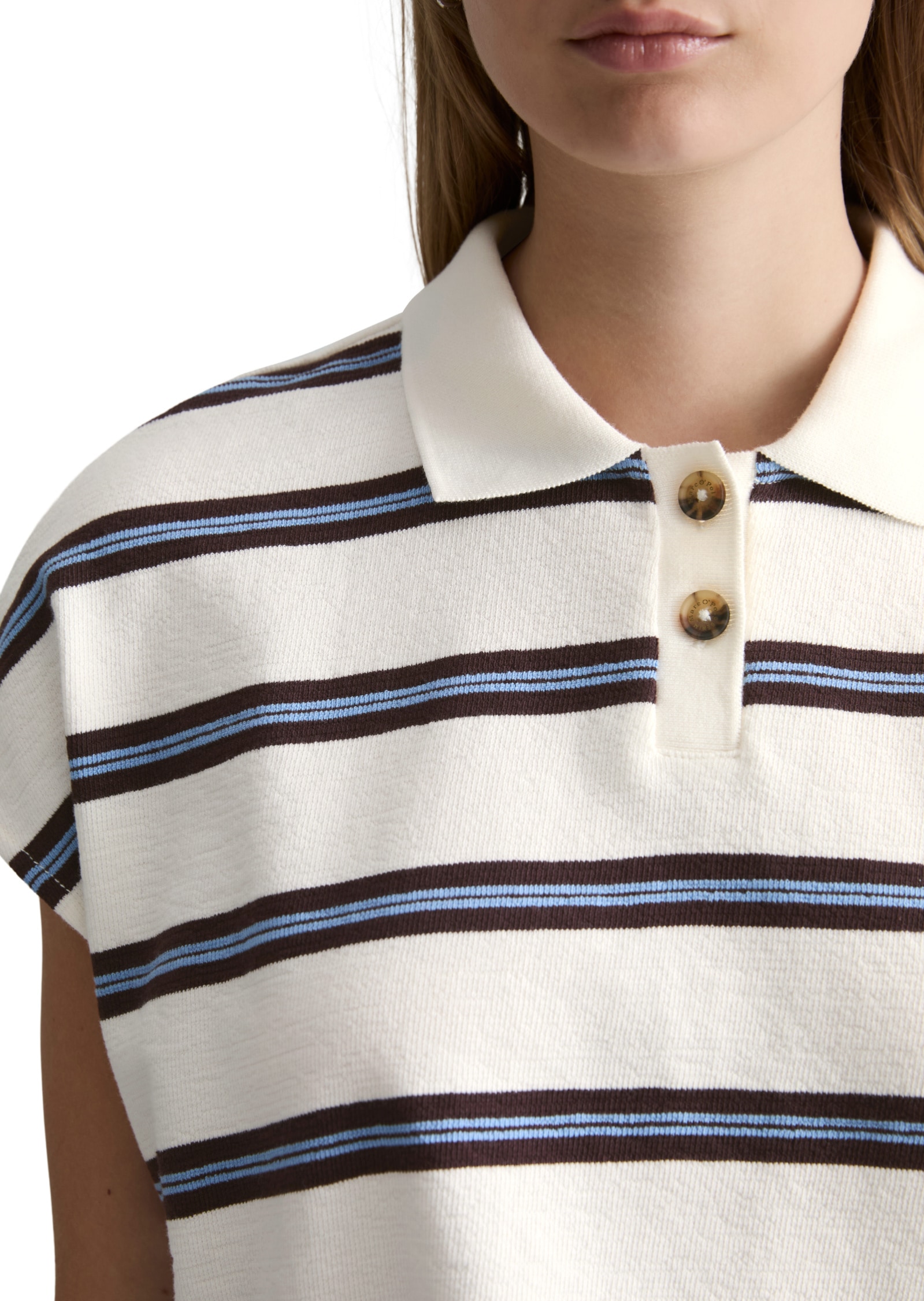 Marc O'Polo DENIM Poloshirt »aus schwerem Single Jersey«
