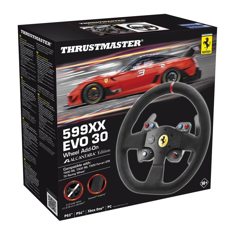 Thrustmaster Controller »Ferrari F599XX EVO 30 Wheel AddOn Alcantara Edition«