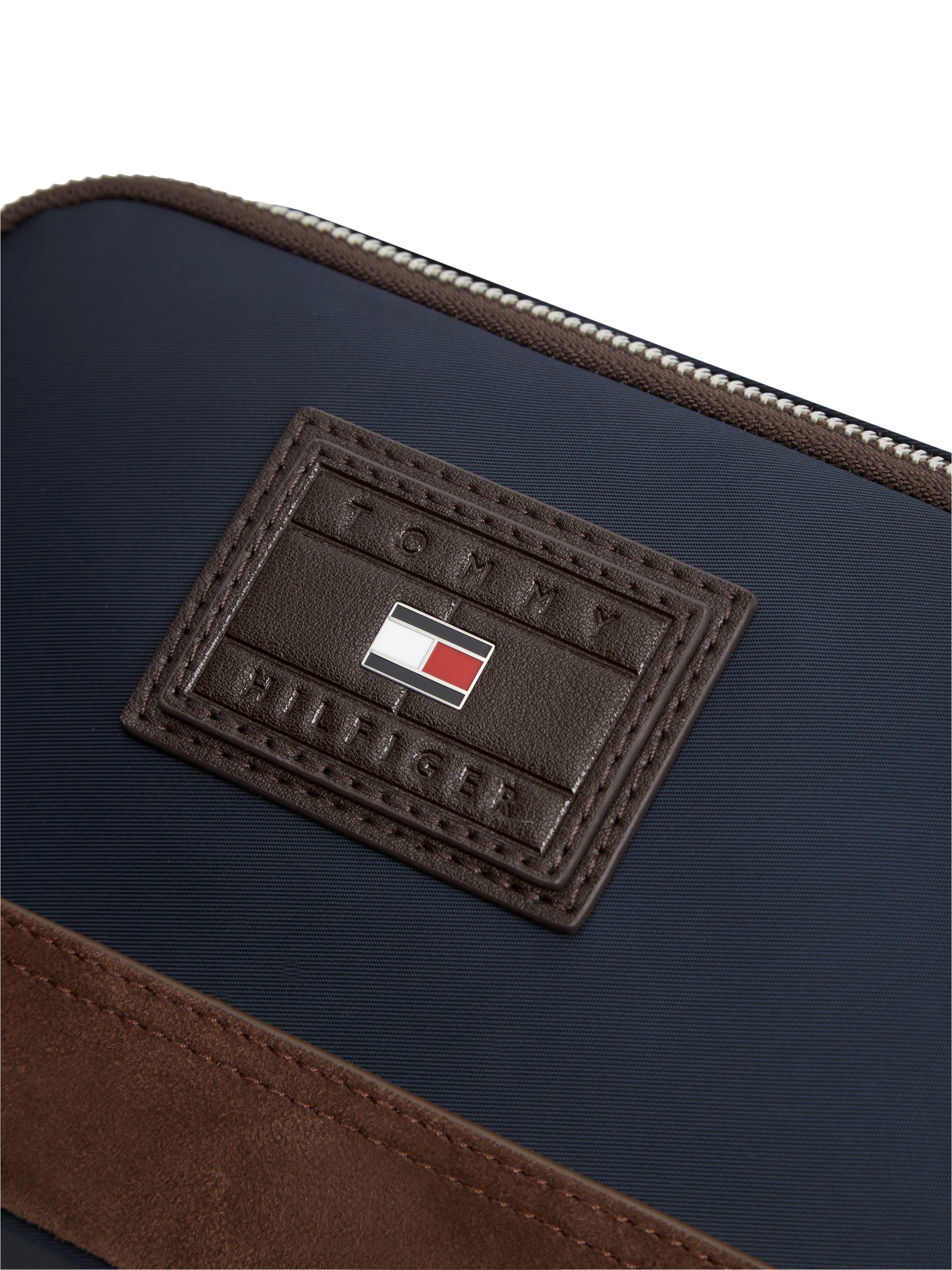 Tommy Hilfiger Umhängetasche »TH HERITAGE CAMERA BAG« Herren Schultertasche, Crossbodybag mit Kontrastbesatz