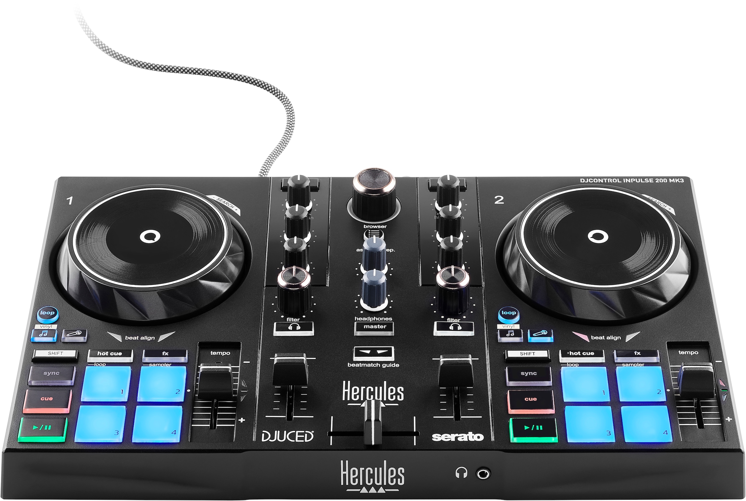 HERCULES DJ Controller »DJControl Inpulse 200 MK3«