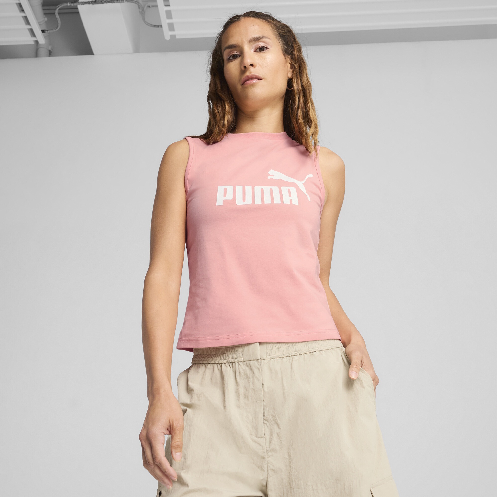 PUMA Tanktop »ESS No. 1 Logo Slim Tanktop Damen«