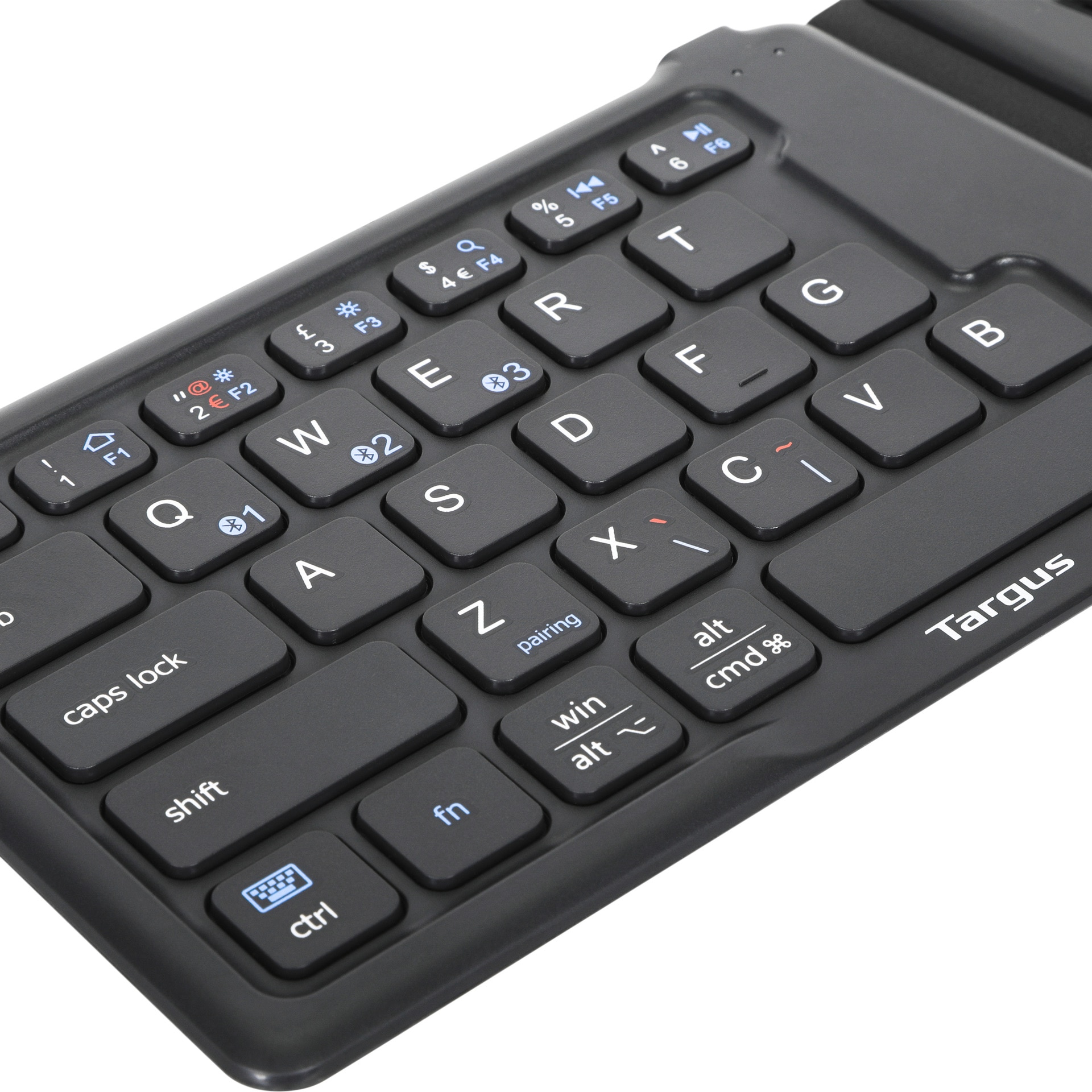 Targus ergonomische Tastatur »Ultra-Compact Ergo Bluetooth-Universal-Keyboard (UK)«, (ergonomische Form)