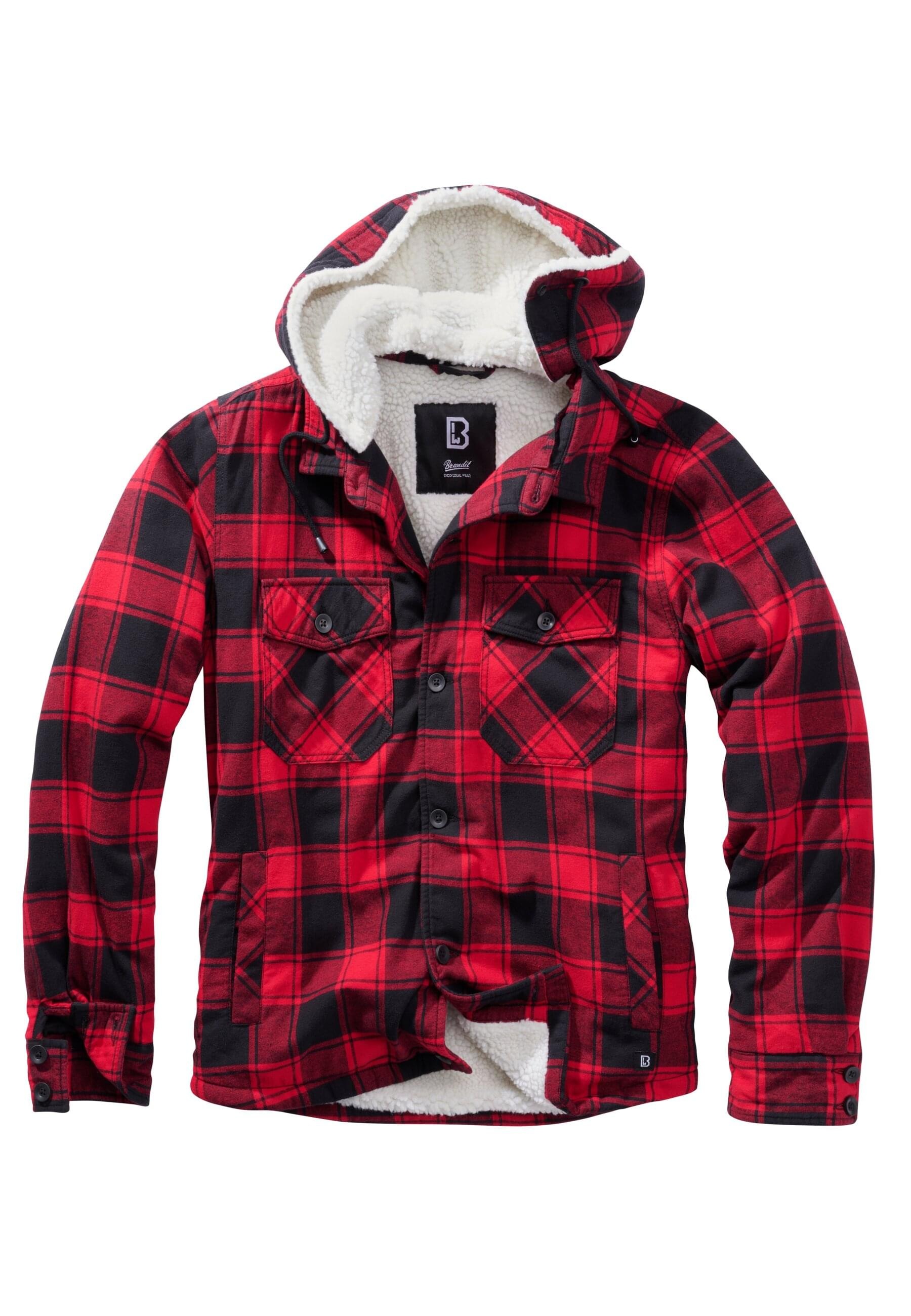 Brandit Anorak »Brandit Herren Lumberjacket Hooded«, (1 St.), mit Kapuze