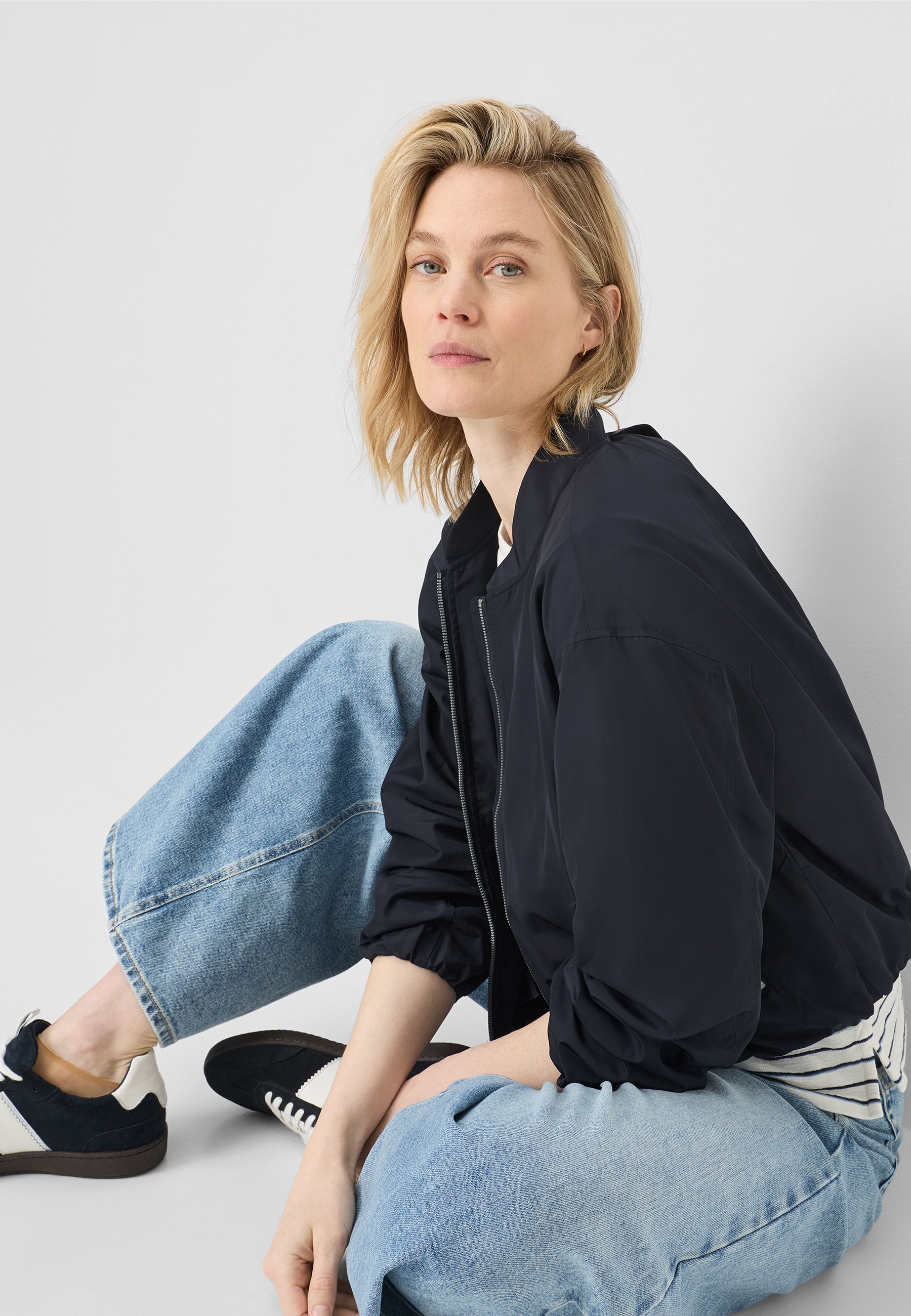 Fuchs Schmitt Blouson Stehkragen, Regular Fit, Rückenfalten günstig online kaufen