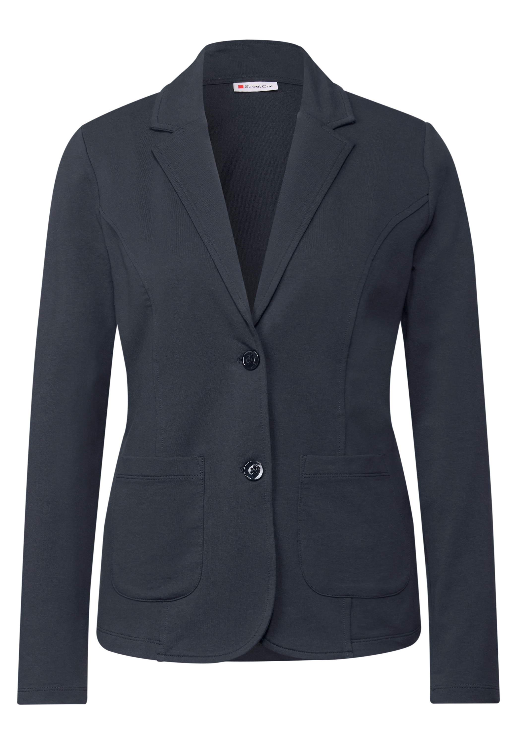 STREET ONE Kurzblazer, aus Baumwolle mit Stretchanteil