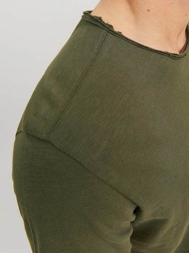 Jack & Jones Rundhalsshirt »JJEBASHER TEE O-NECK SS NOOS«, mit Rundhalsausschnitt