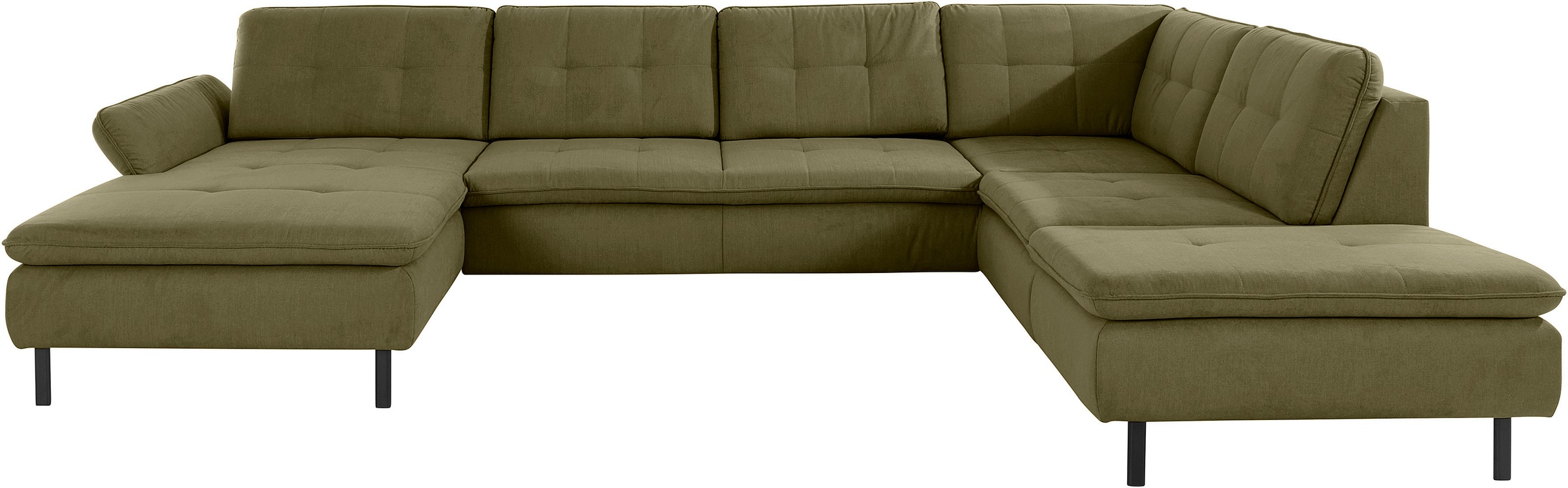 Home affaire "Birkholm U-Form" Armlehnverstellung, auch in Easy Clean Bezug günstig online kaufen