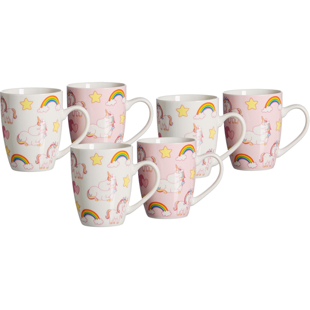 Ritzenhoff & Breker Becher »Unicorn«, (Set, 6 tlg.)