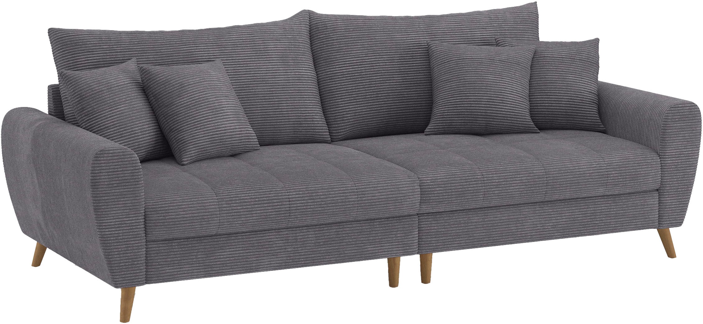 Home affaire Big-Sofa "Blackburn II", Wahlweise mit Kaltschaumpolsterung bis 140 kg belastbar