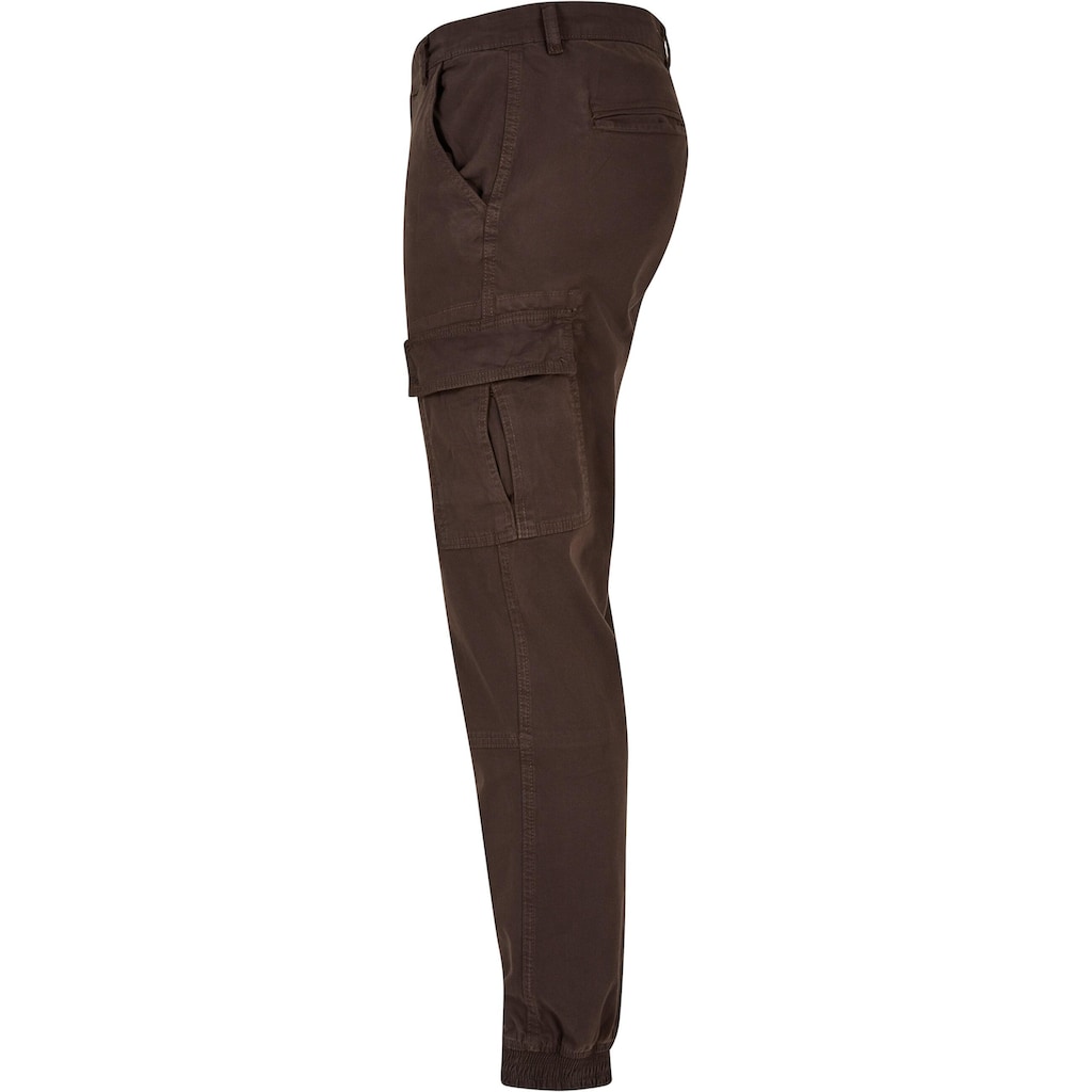 URBAN CLASSICS Cargohose »Urban Classics Herren Washed Cargo Twill Jogging Pants«, (1 tlg.)