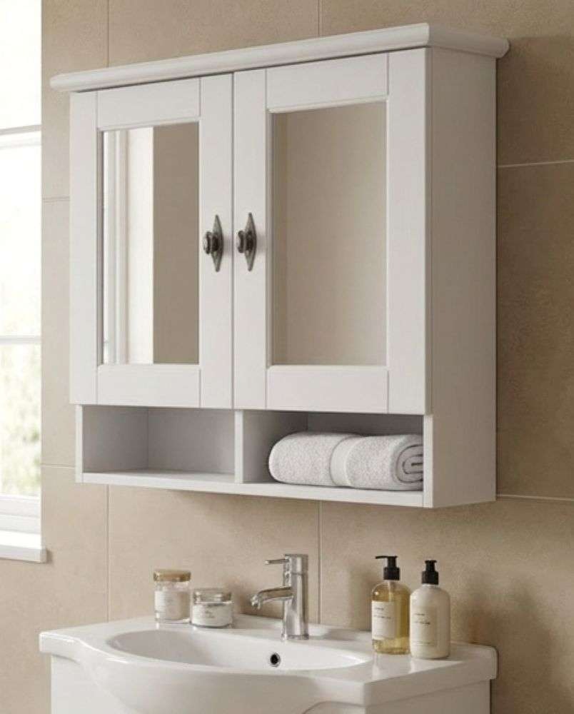 OTTO home Badezimmerspiegelschrank "Rauna" aus massiver Kiefer, Breite 64 c günstig online kaufen