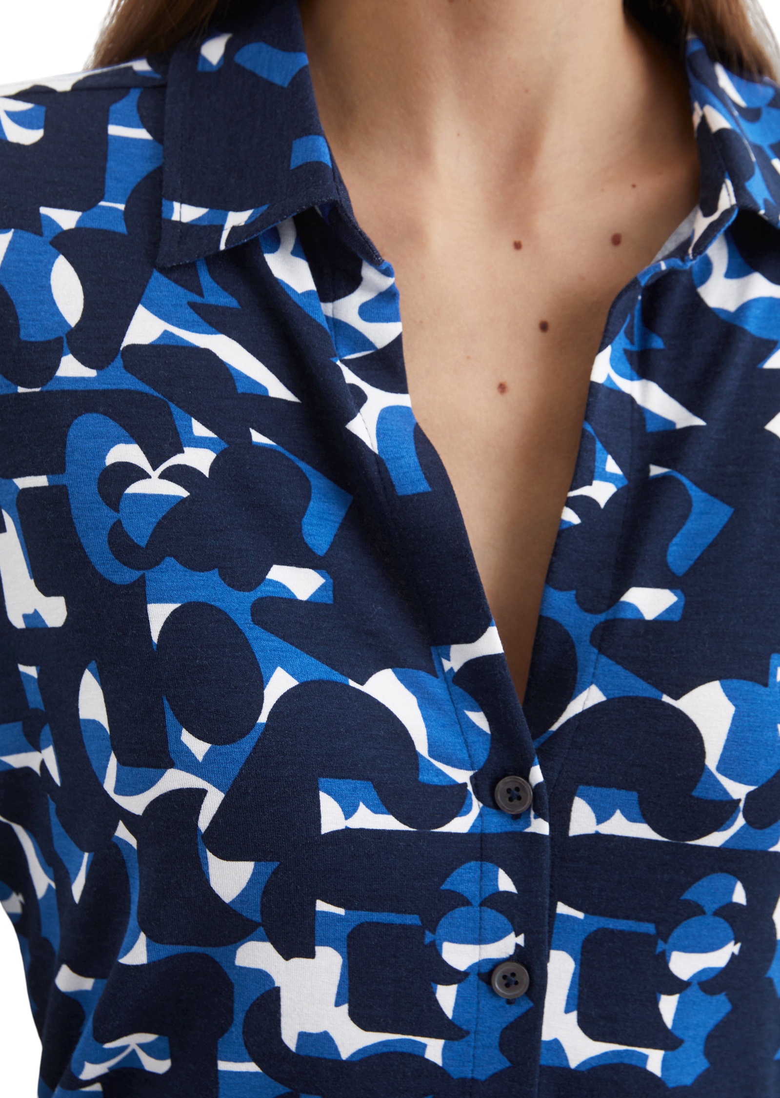 Marc O'Polo Langarmbluse »aus LENZING™ ECOVERO™«