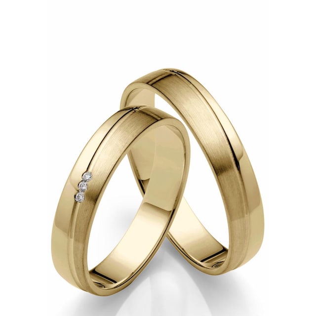 Firetti Trauring »Schmuck Geschenk Gold 375 Hochzeit Ehering 