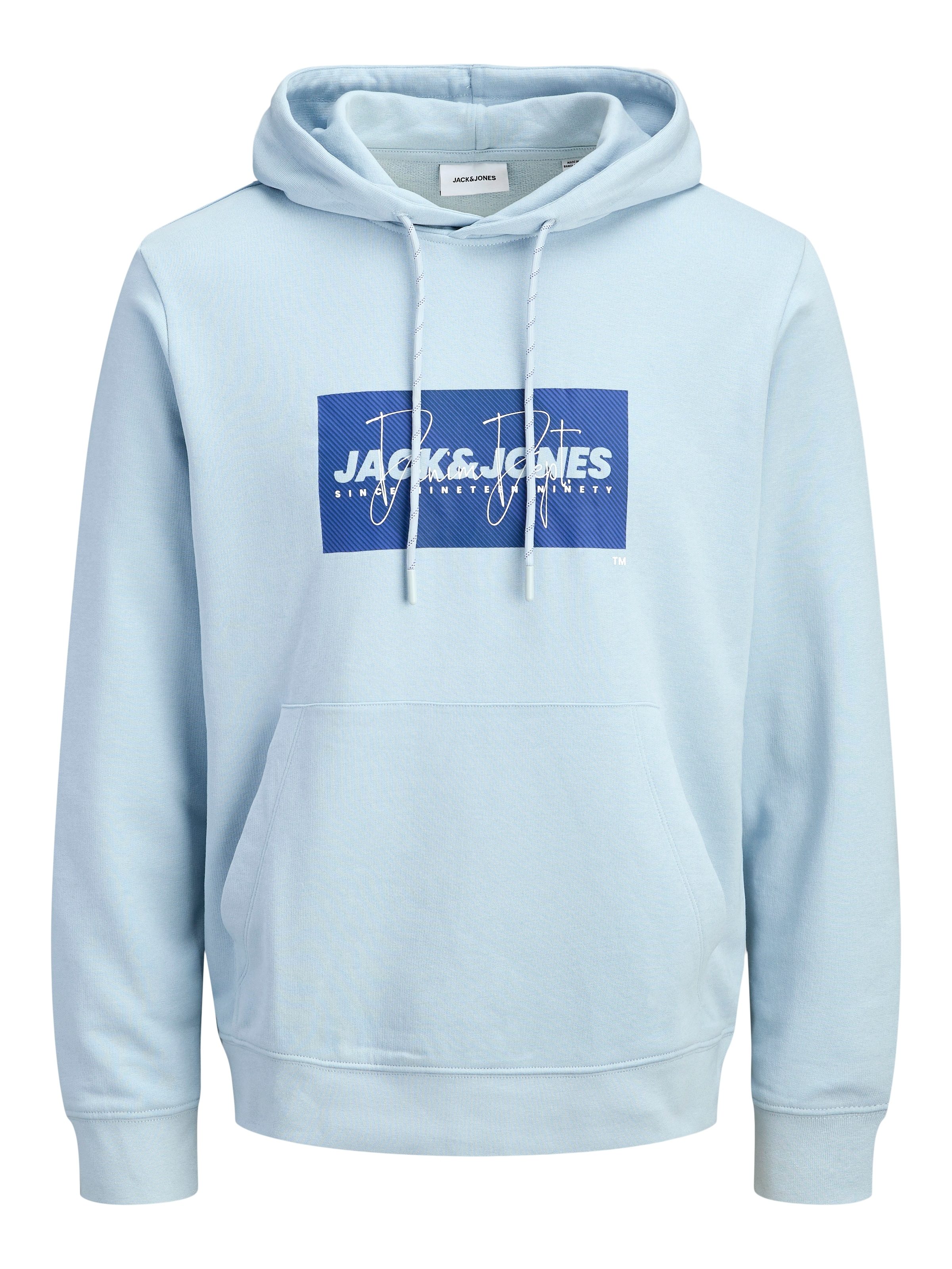 Jack & Jones Kapuzensweatshirt »JJCOLE PRINT SWEAT HOOD UNB«
