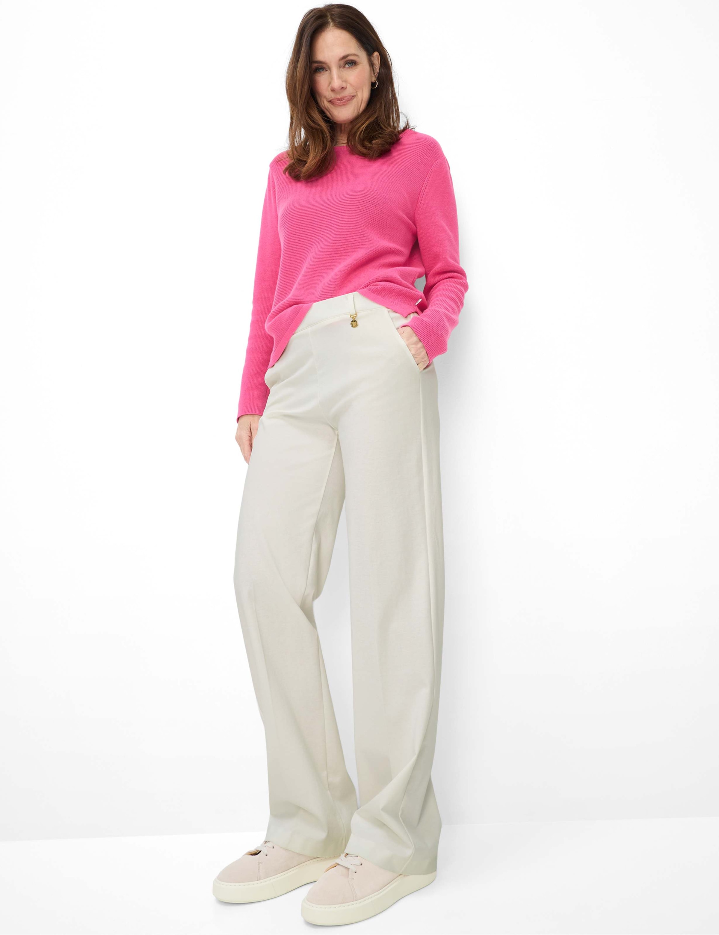 BRAX RAPHAELA Chino Trousers Off-White 50 2