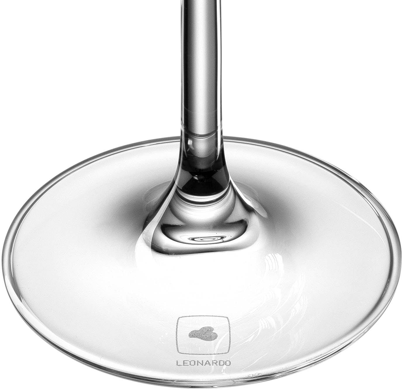 LEONARDO Weißweinglas »CHEERS«, (Set, 6 tlg.), 400 ml, 6-teilig