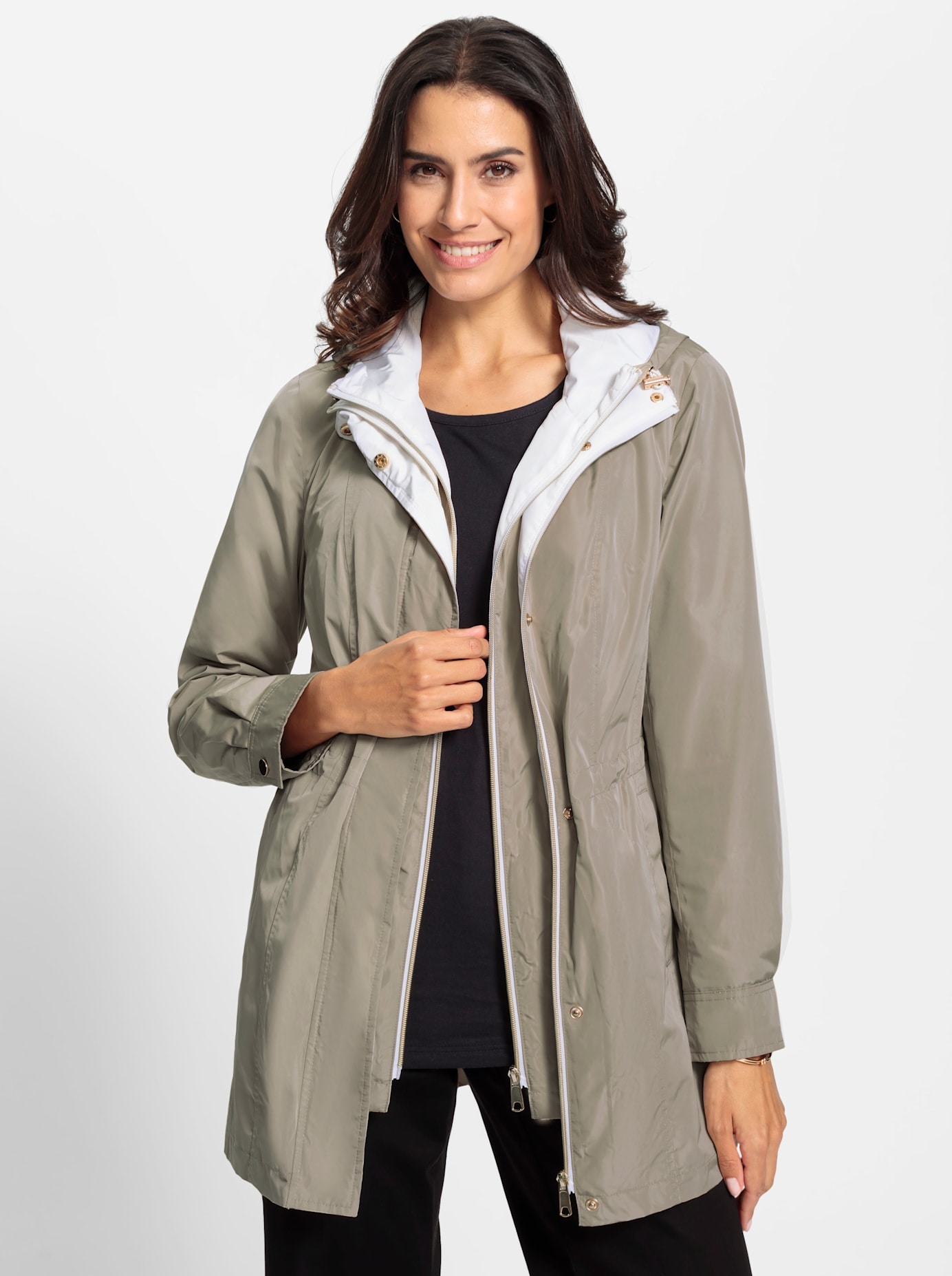 Inspirationen Anorak, mit Kapuze