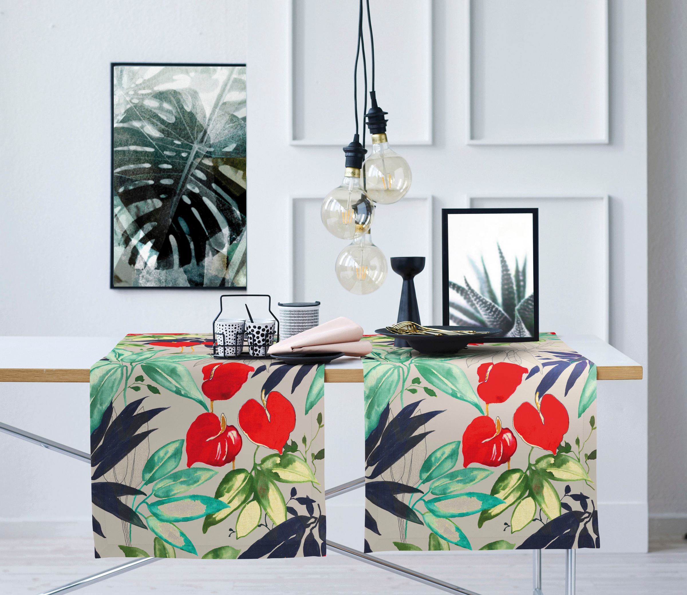 APELT Tischläufer "Letizia, LOFT STYLE, Sommerdeko, Sommer" Digitaldruck günstig online kaufen