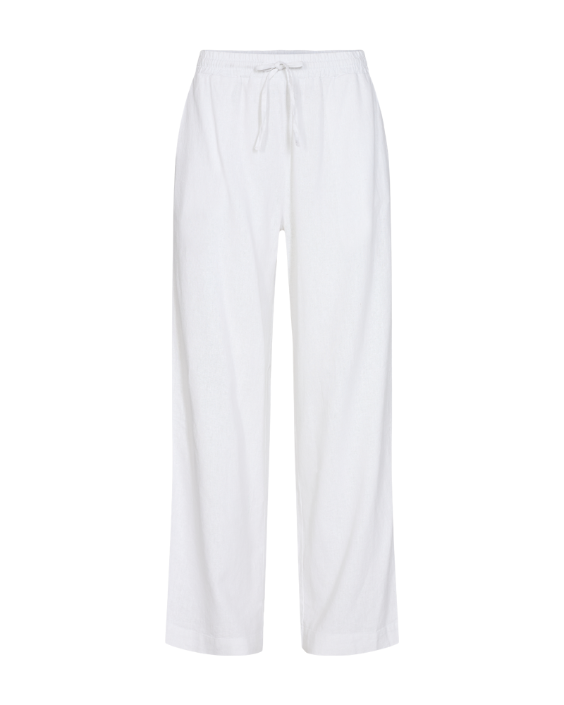 FREEQUENT "FQLAVA-PANTS" Sommerhose aus Leinenmix und mit Kordelzug