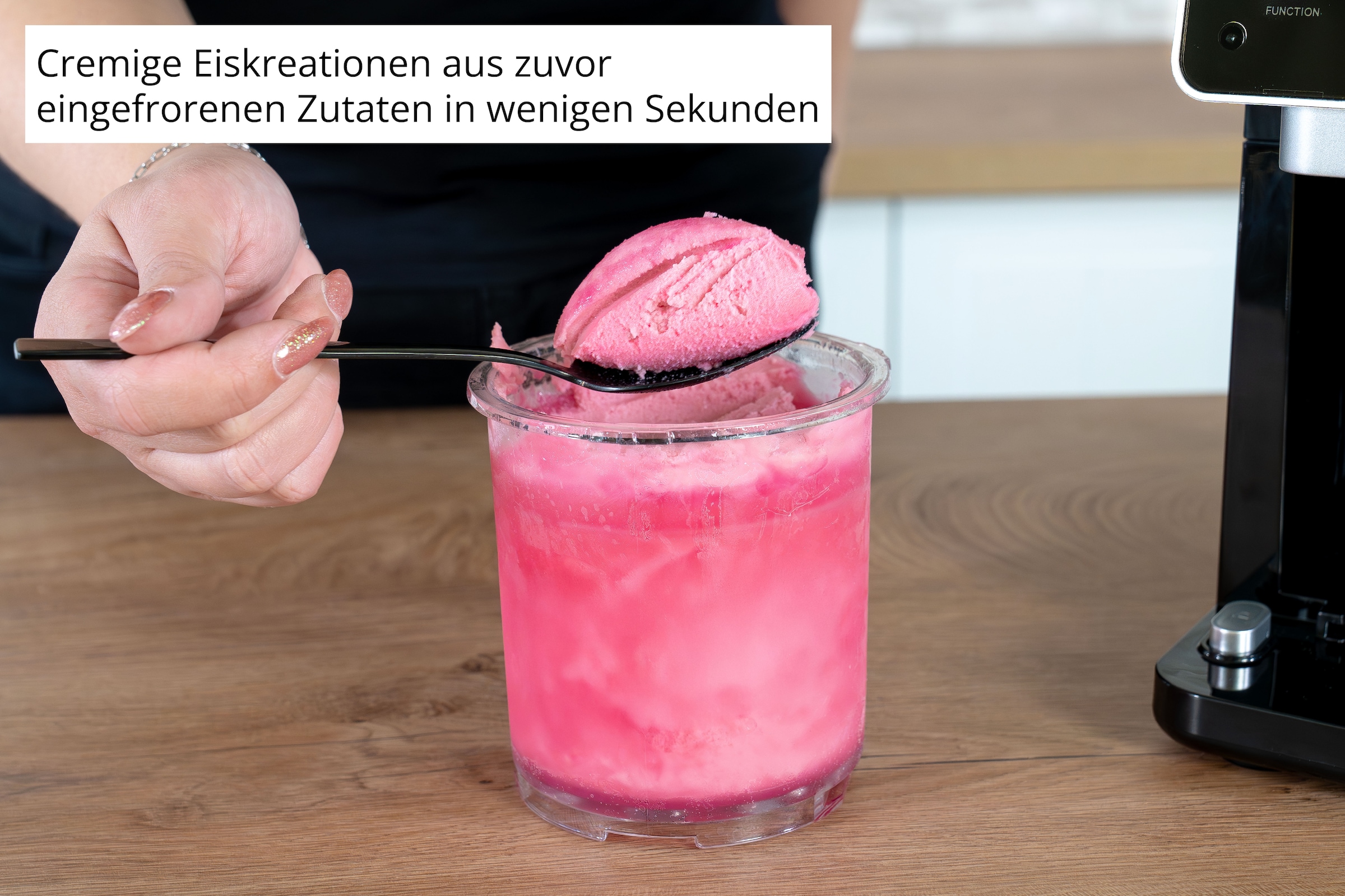 Unold Eismaschine »Cream-Dream, 8 vielseitige Programme« 800 W Inkl. 3 x 500 ml Behälter