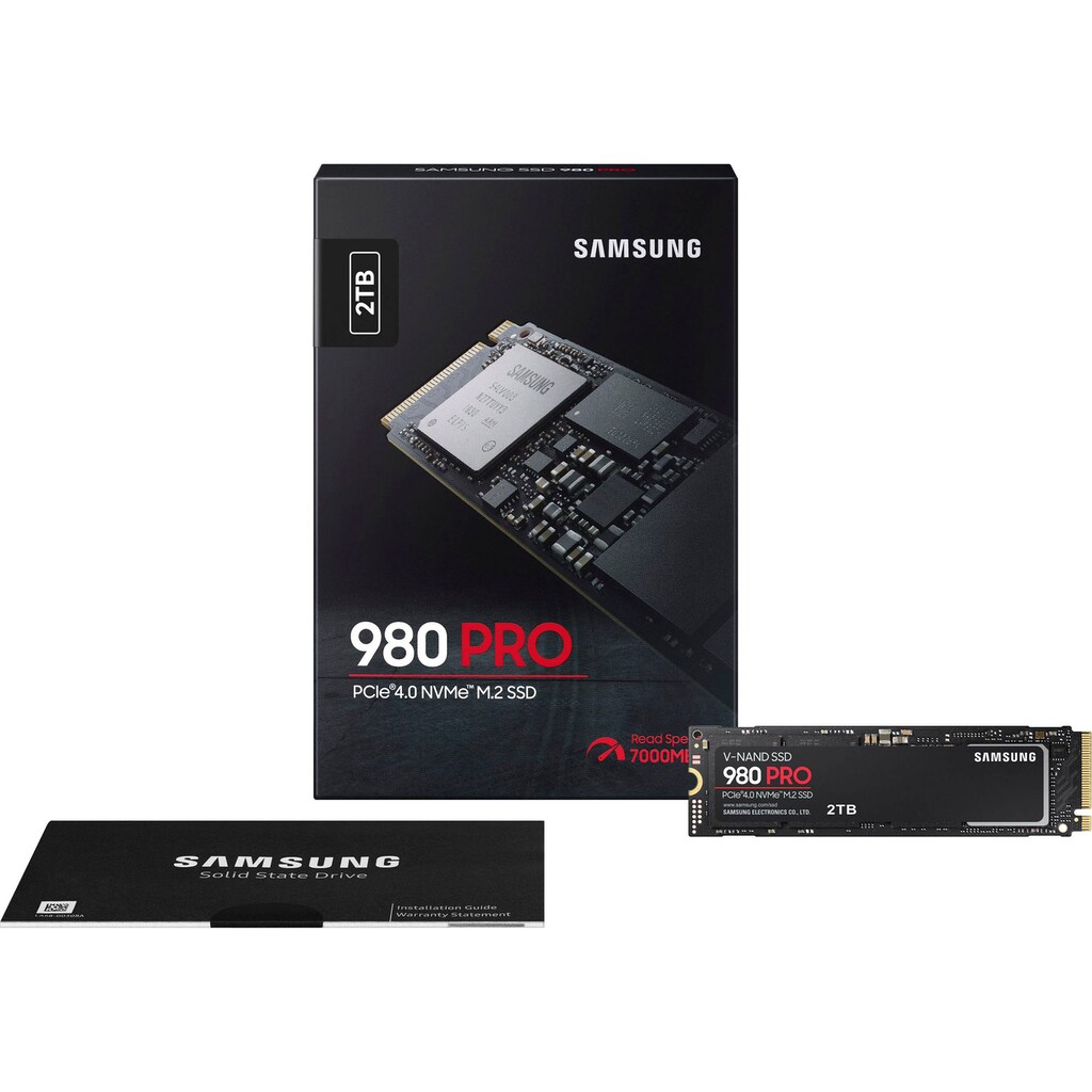 Samsung interne SSD »SSD 980 Pro 2TB + God of War Ragnarök PlayStation 5«, Anschluss M.2 PCIe 4.0